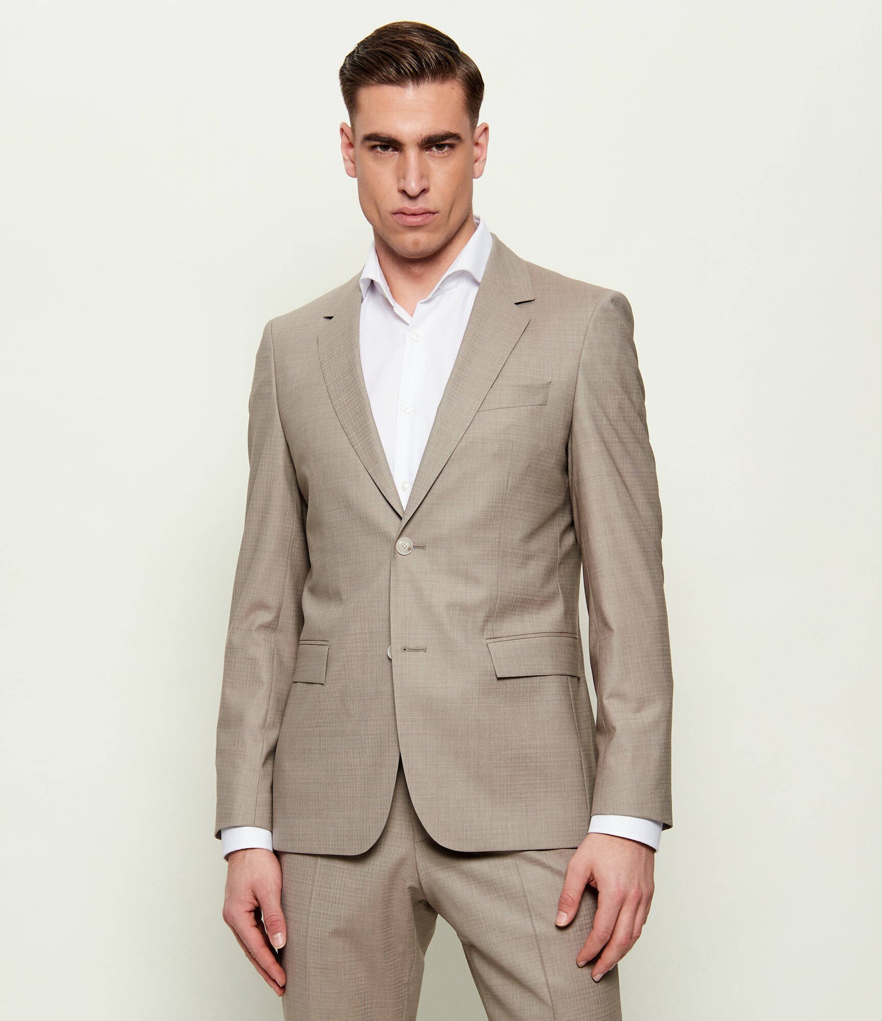 BOSS Black De lână costum H-Houston-2pcs-261 | Slim Fit