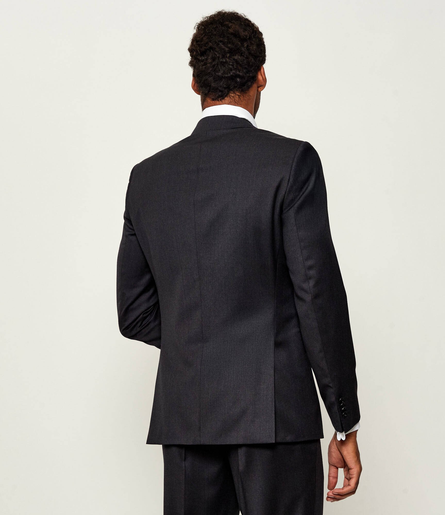 BOSS Black De lână costum H-Huge-2Pcs-224 | Slim Fit