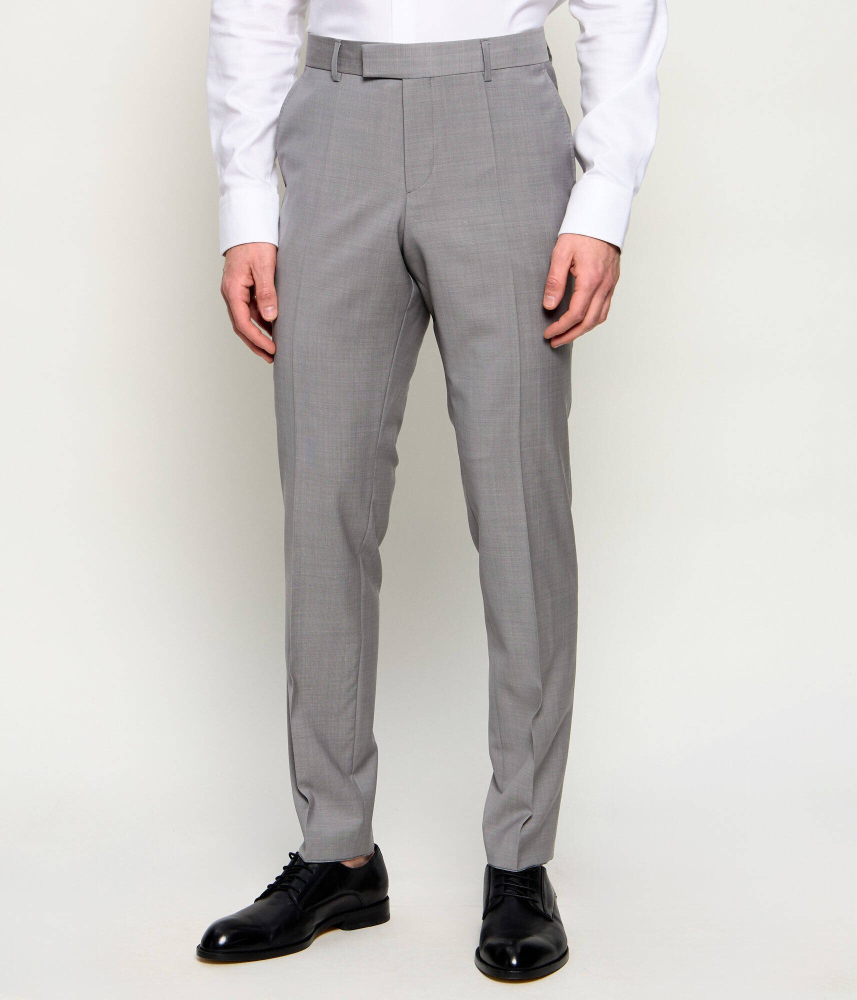 BOSS Black De lână costum H-Huge-2Pcs-253 | Slim Fit