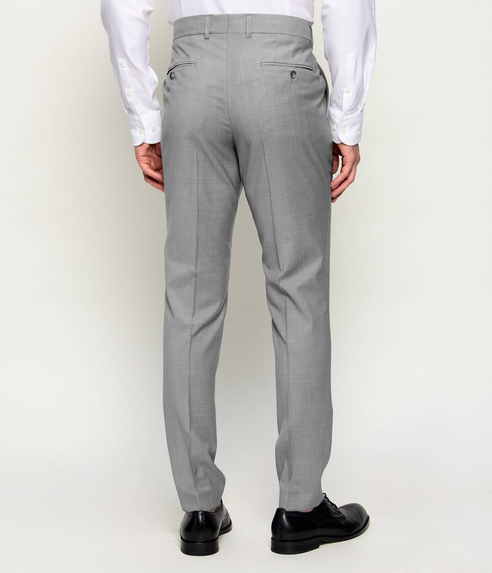 BOSS Black De lână costum H-Huge-2Pcs-253 | Slim Fit