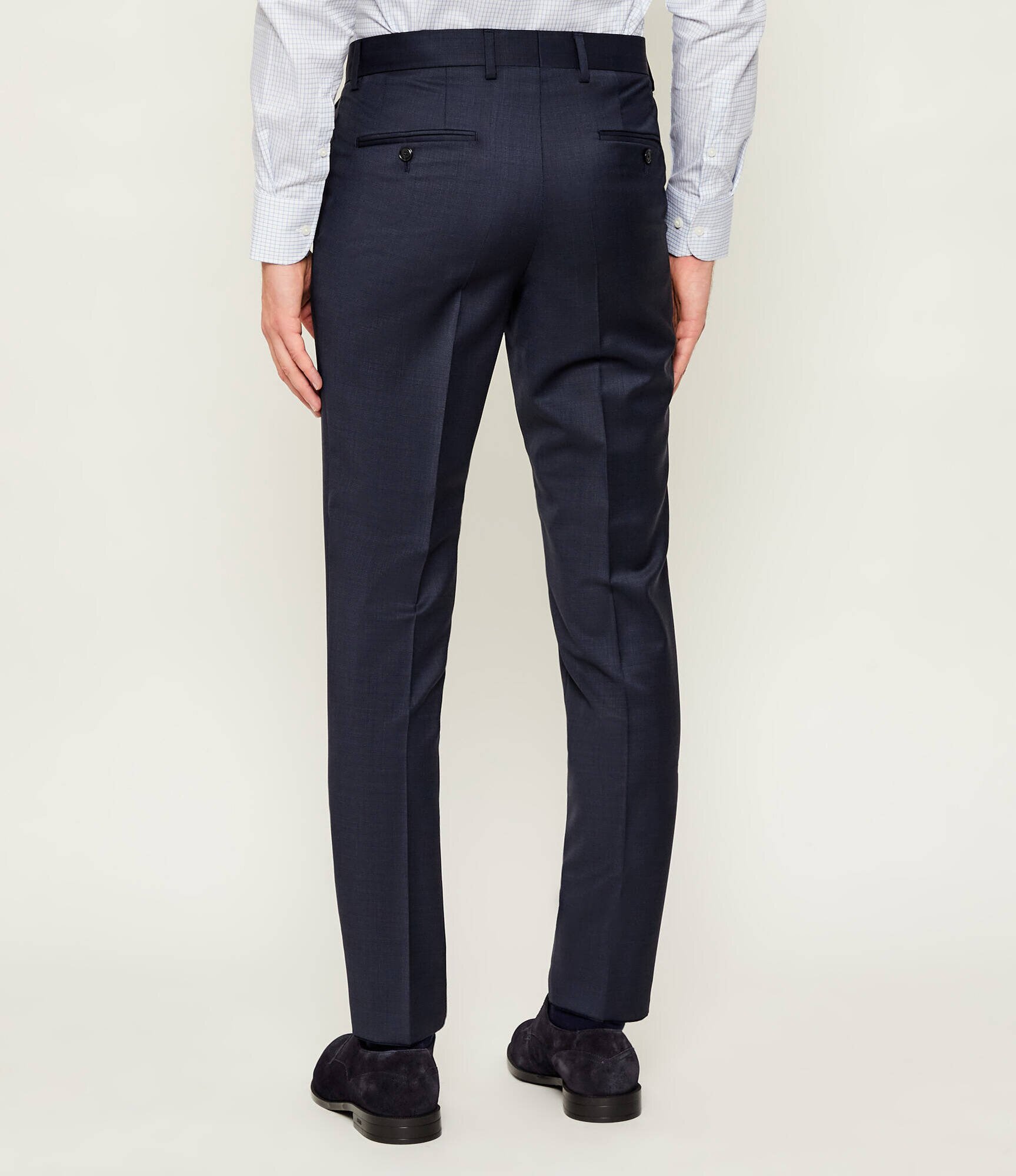 BOSS Black De lână costum H-Huge-2Pcs-253 | Slim Fit