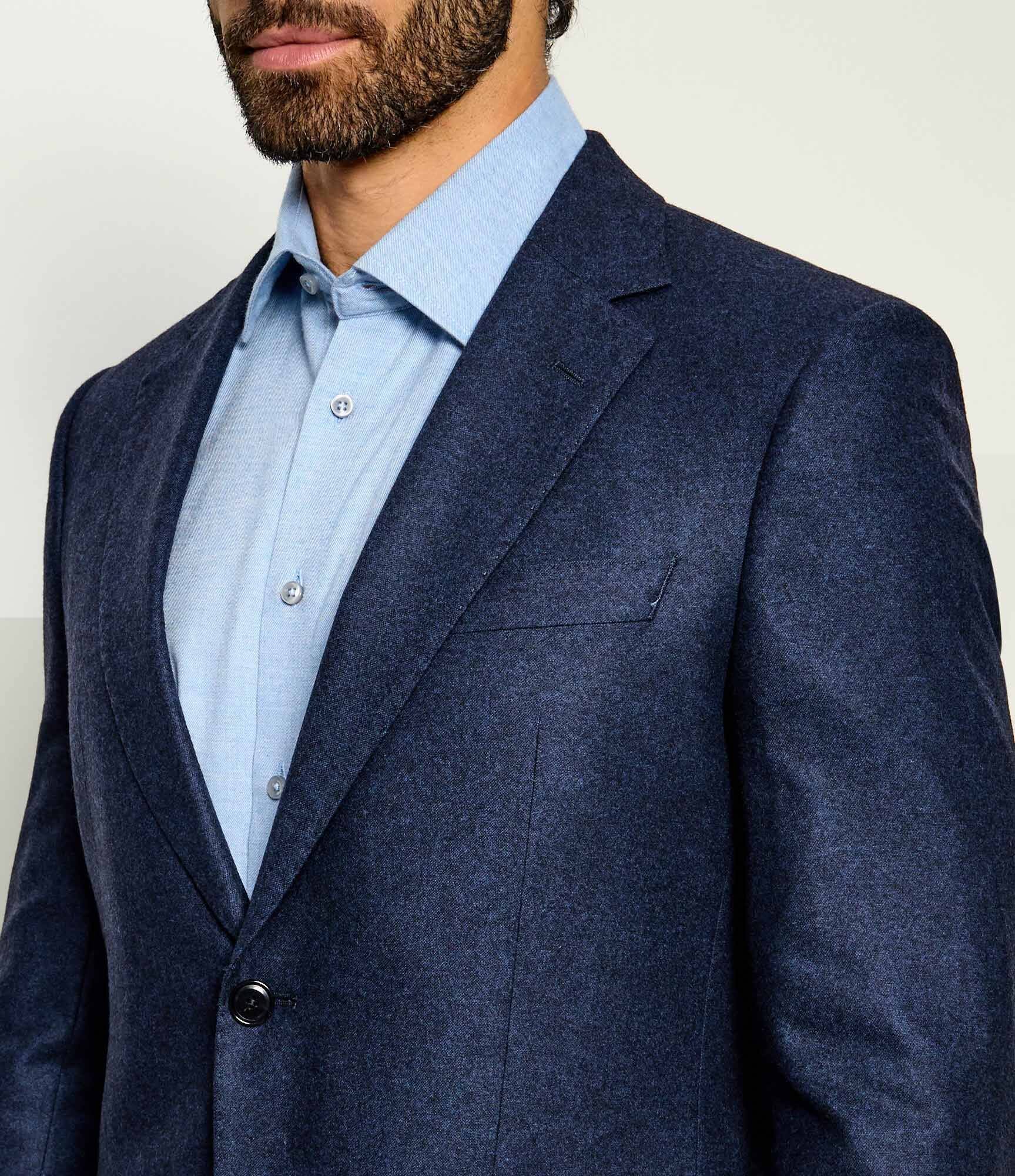 BOSS Black De lână costum H-Huge-2Pcs-263 | Slim Fit