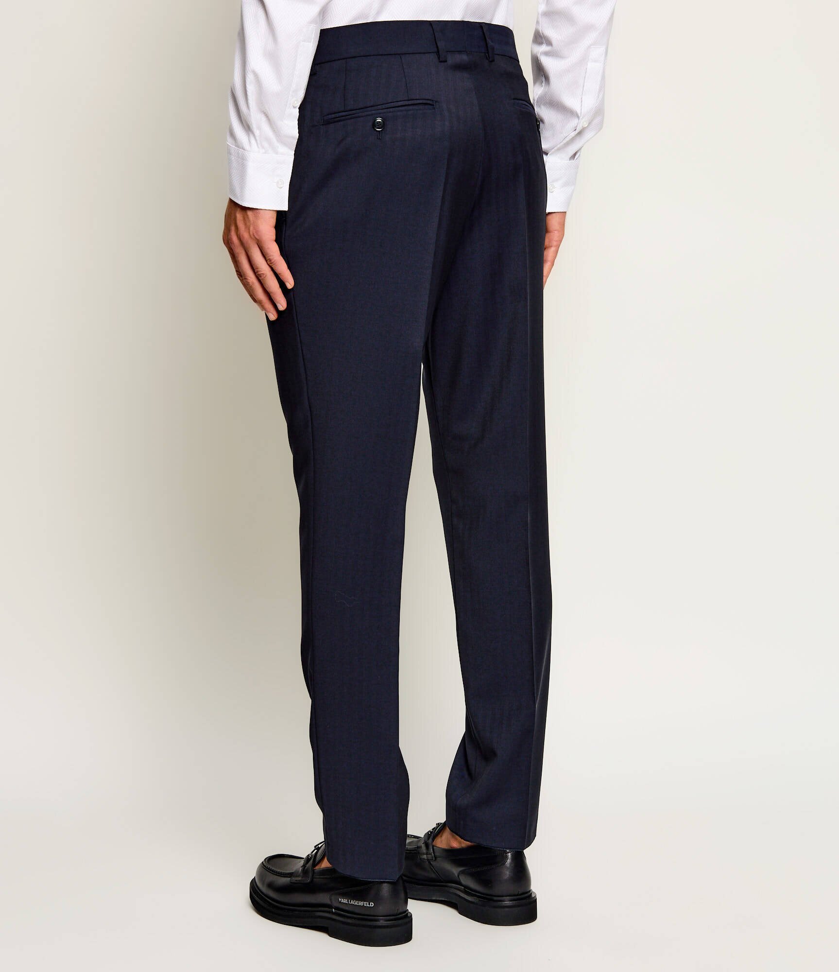 BOSS Black De lână costum H-Huge-2Pcs-263 | Slim Fit