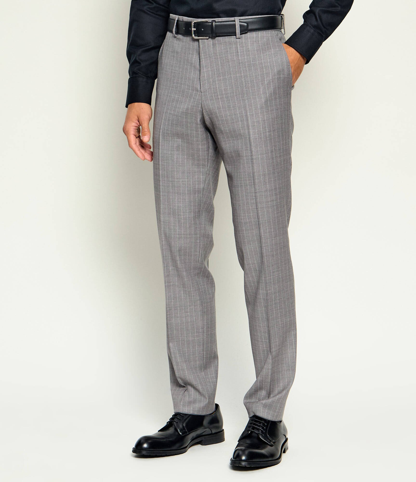 BOSS Black De lână costum H-Huge-2Pcs-DB-264 | Slim Fit