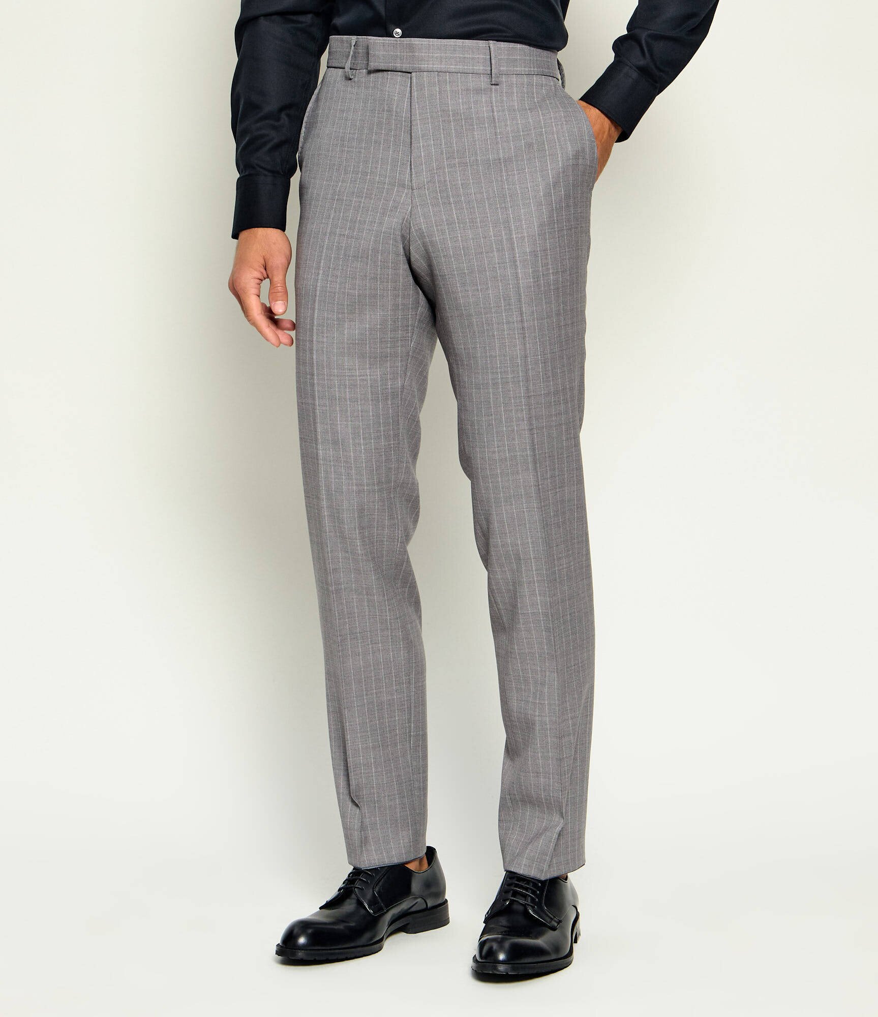 BOSS Black De lână costum H-Huge-2Pcs-DB-264 | Slim Fit