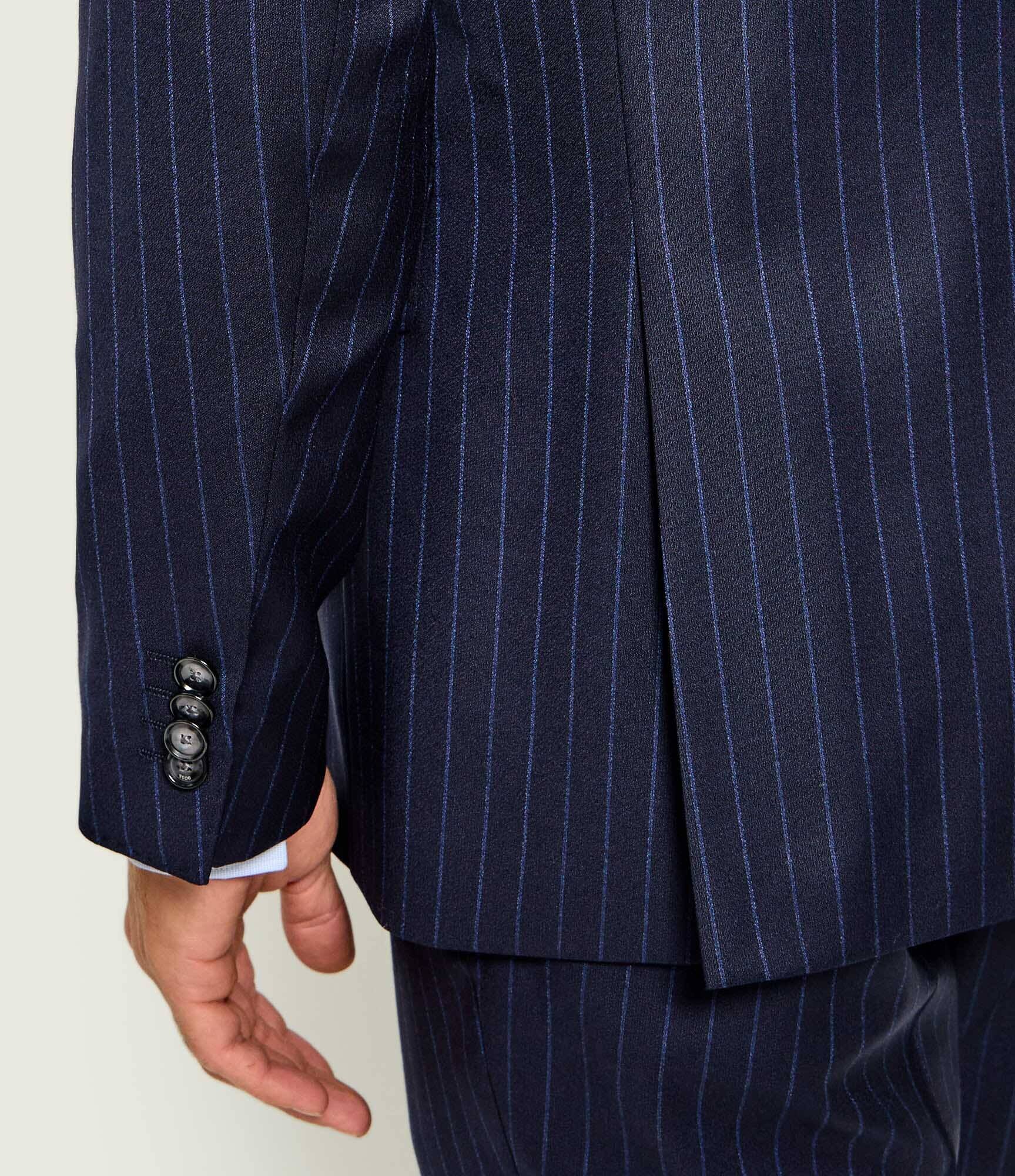 BOSS Black De lână costum H-Huge-2Pcs-DB-264 | Slim Fit