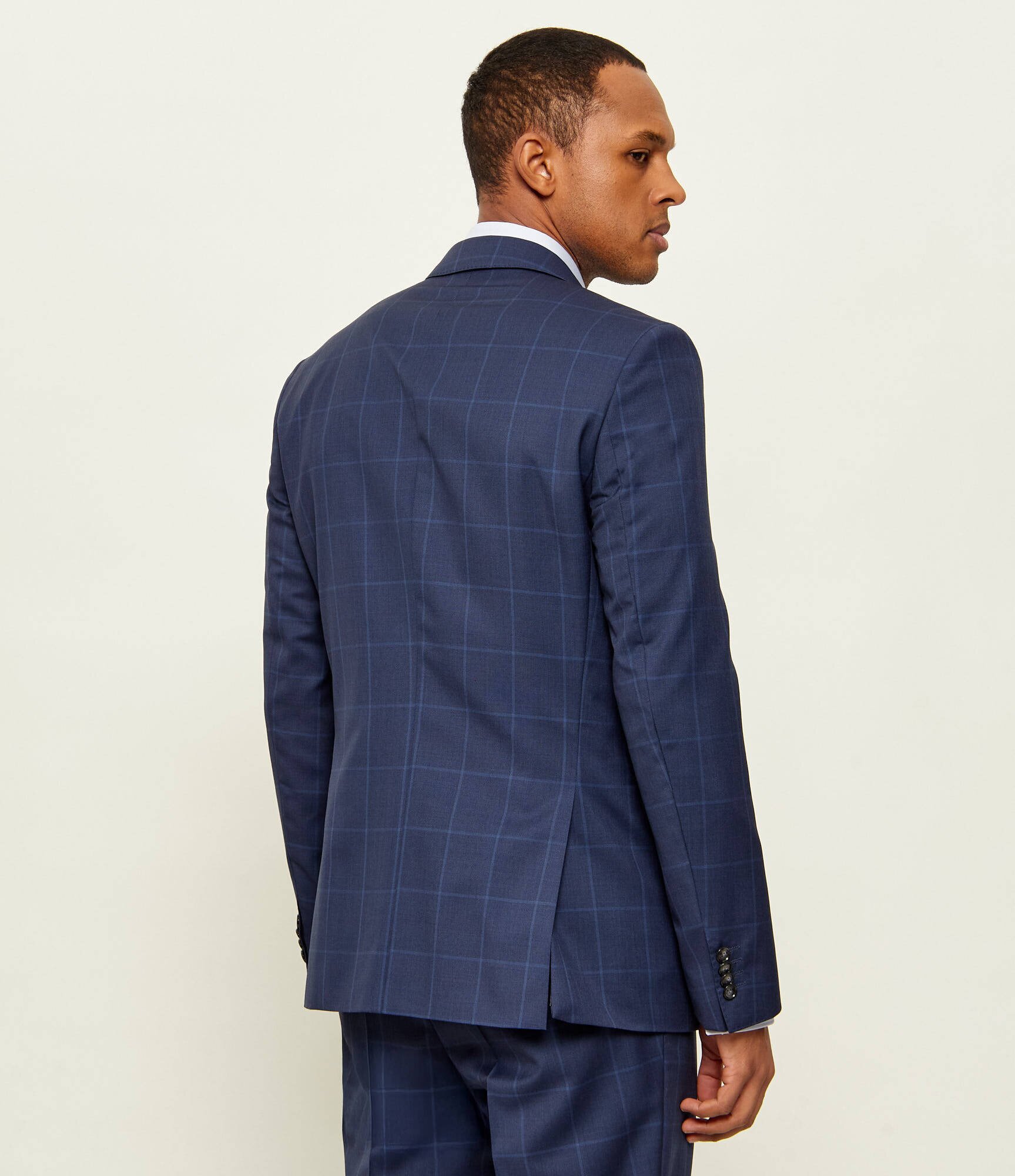 BOSS Black De lână costum H-Huge-2Pcs-Peak-253 | Slim Fit