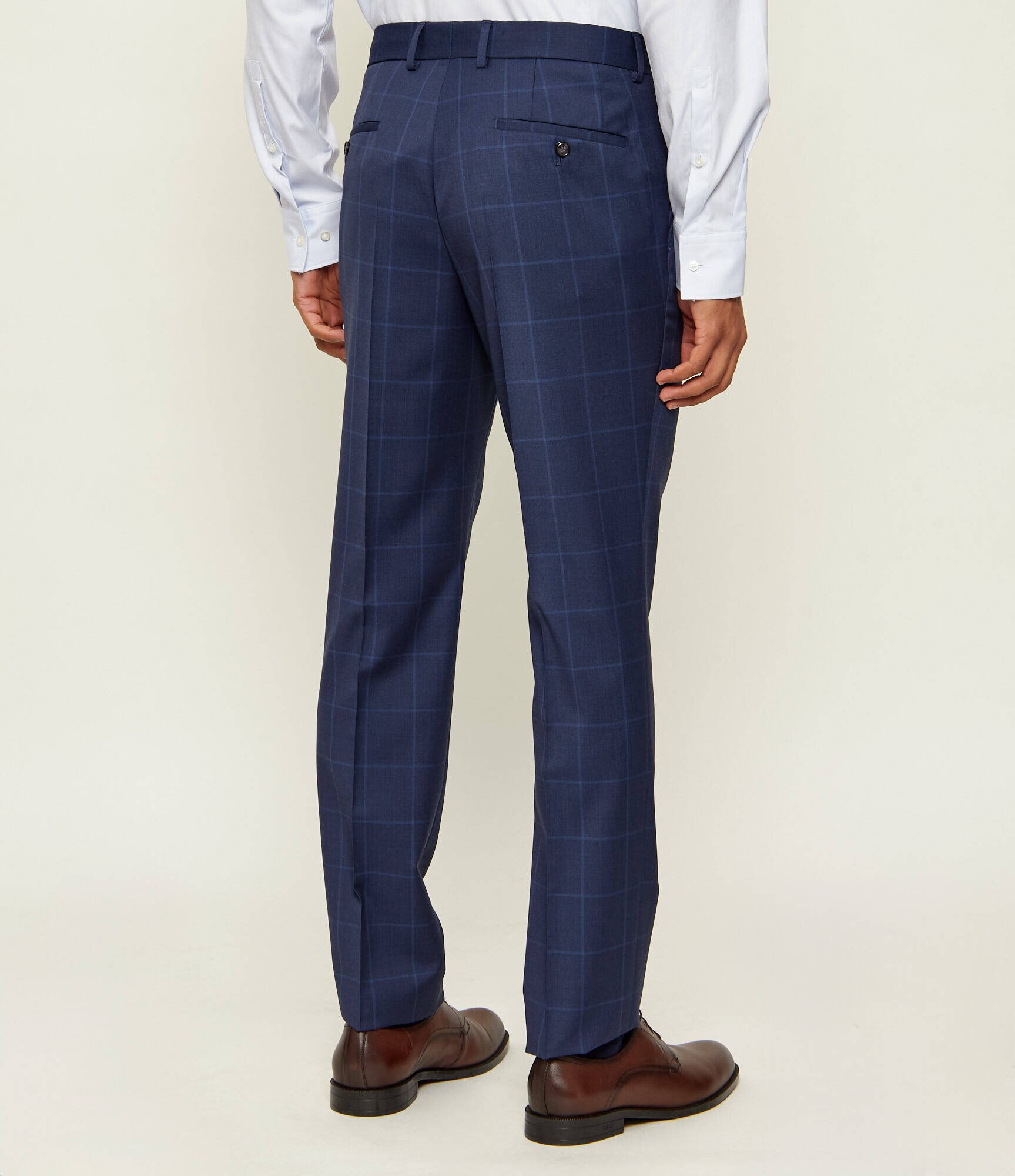 BOSS Black De lână costum H-Huge-2Pcs-Peak-253 | Slim Fit