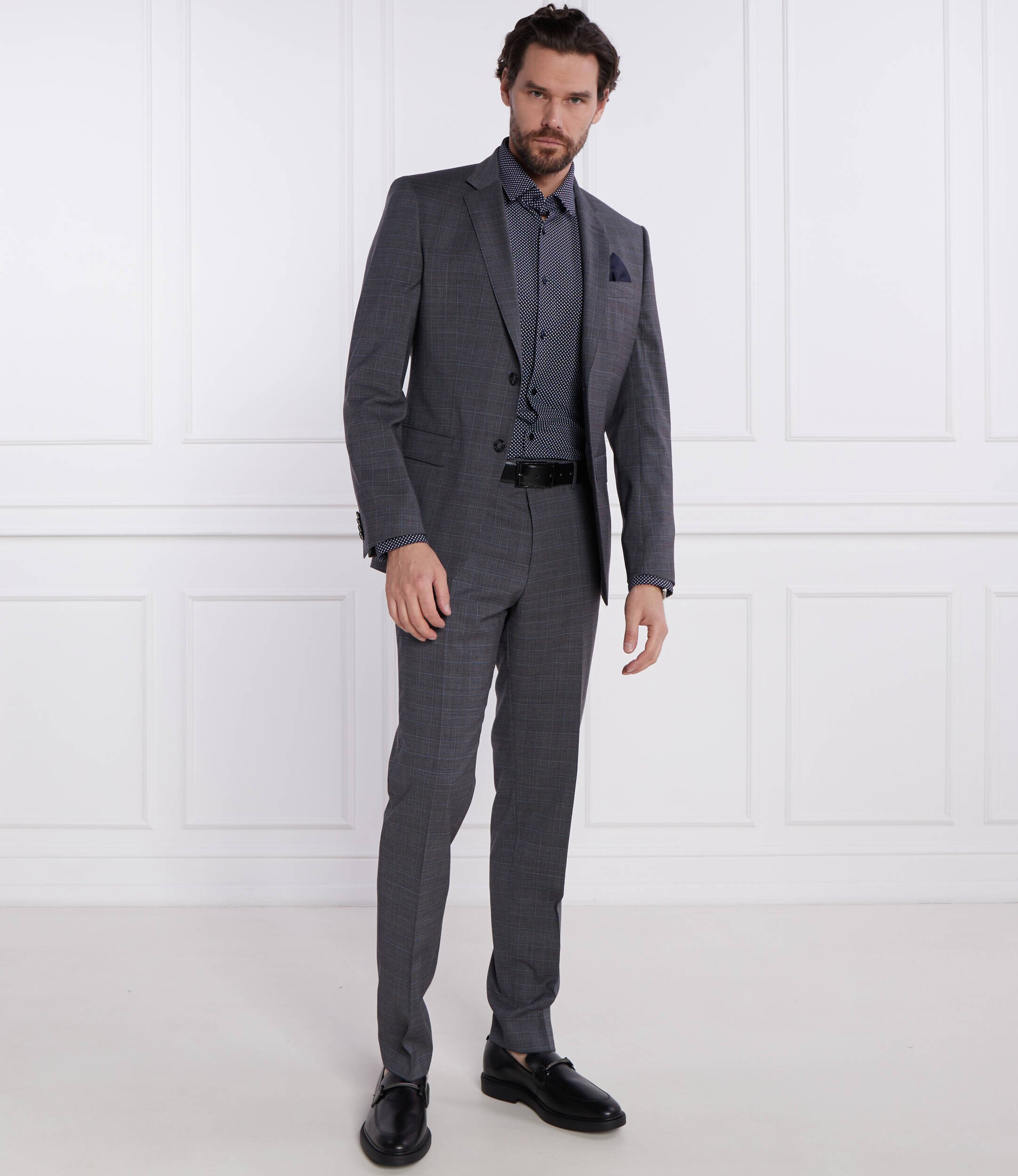 BOSS Black De lână costum H-Huge | Slim Fit