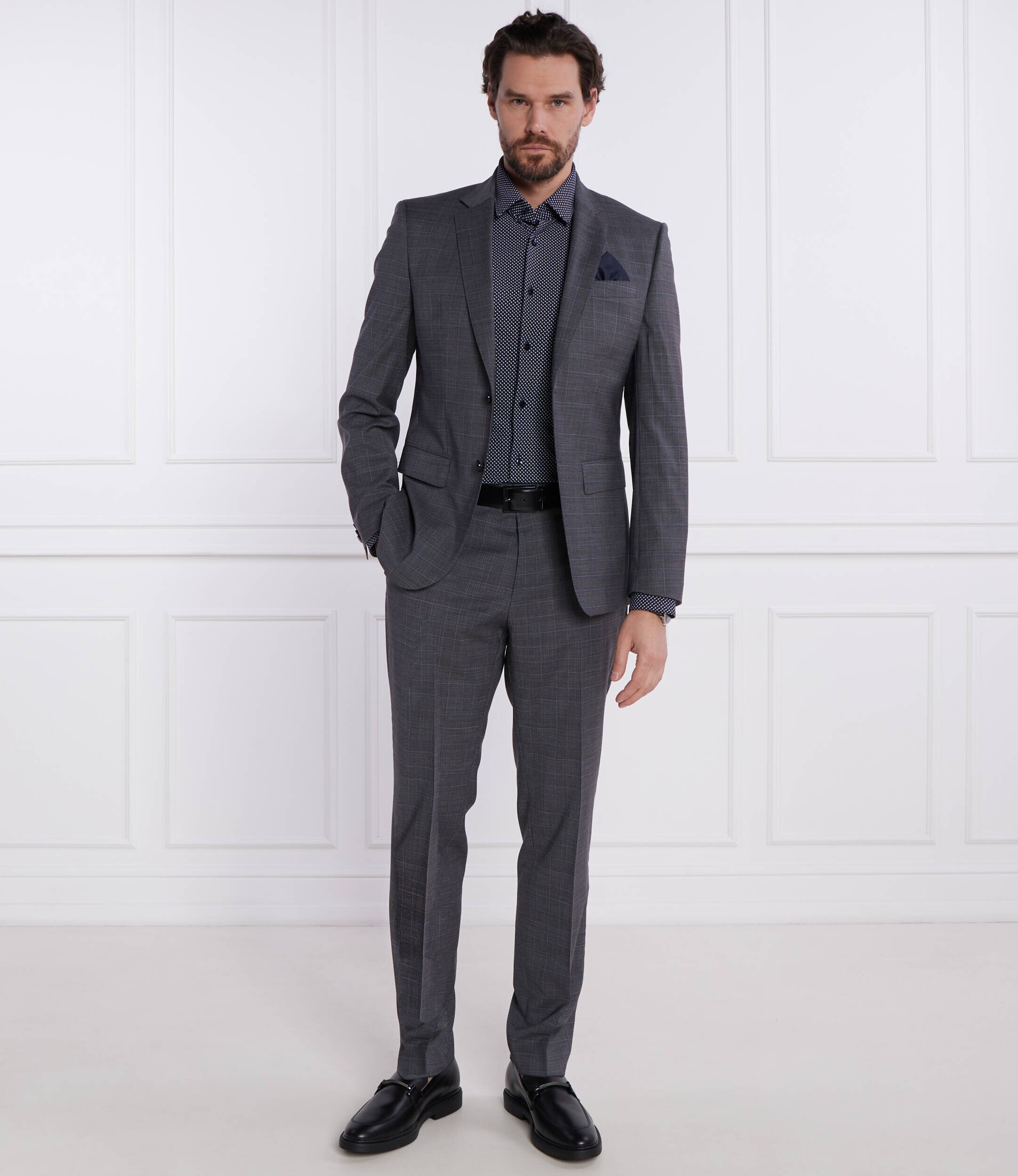 BOSS Black De lână costum H-Huge | Slim Fit