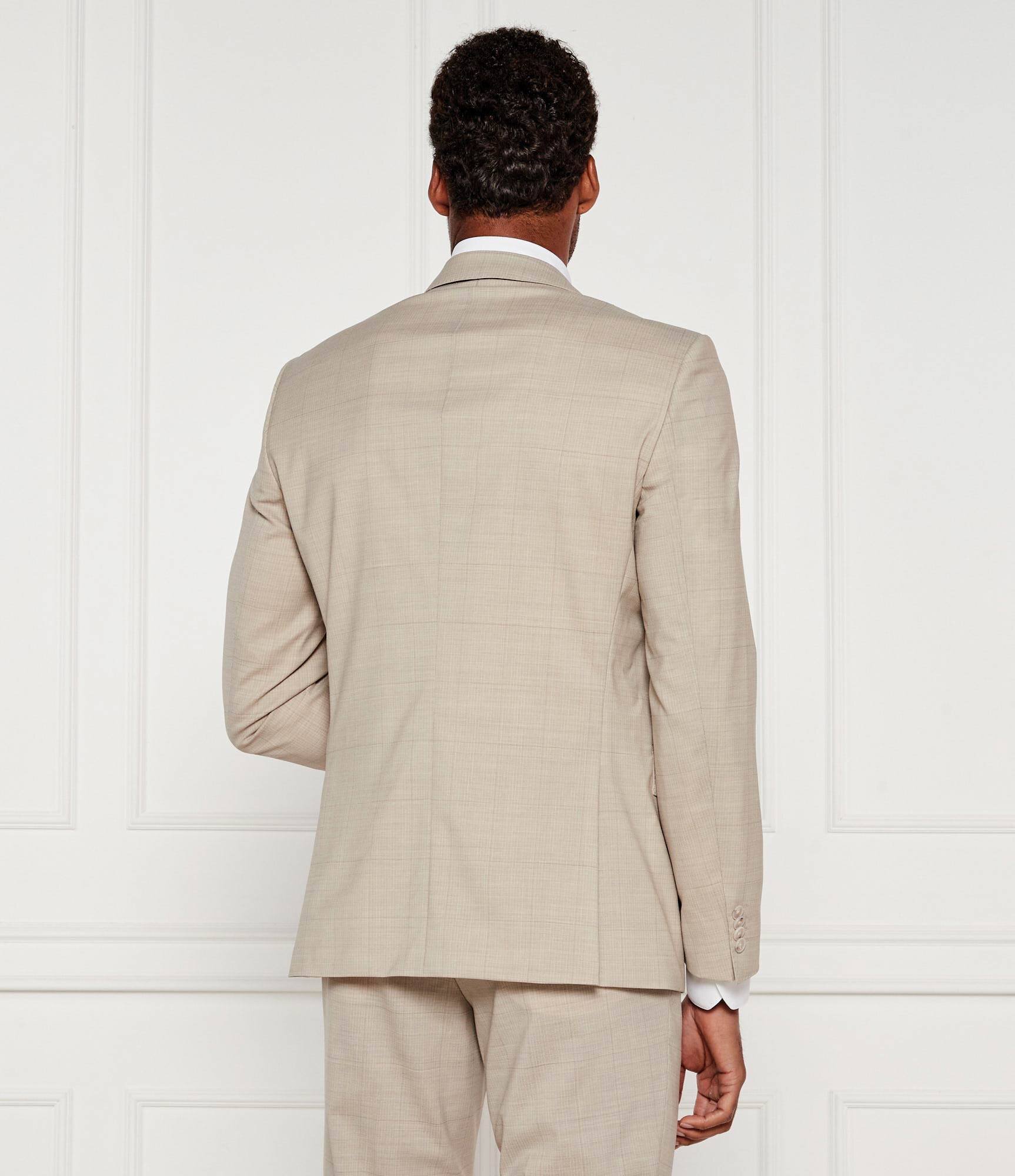 BOSS Black De lână costum H-Huge | Slim Fit | stretch
