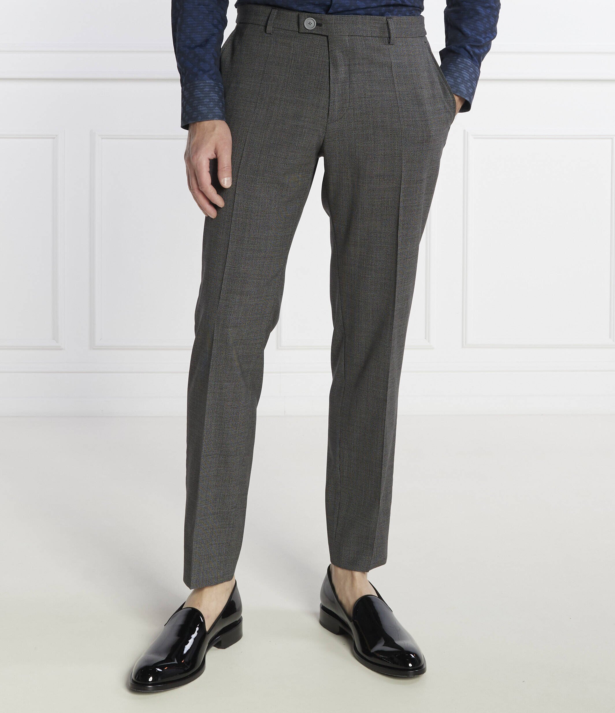 BOSS Black De lână costum P-Huge | Slim Fit