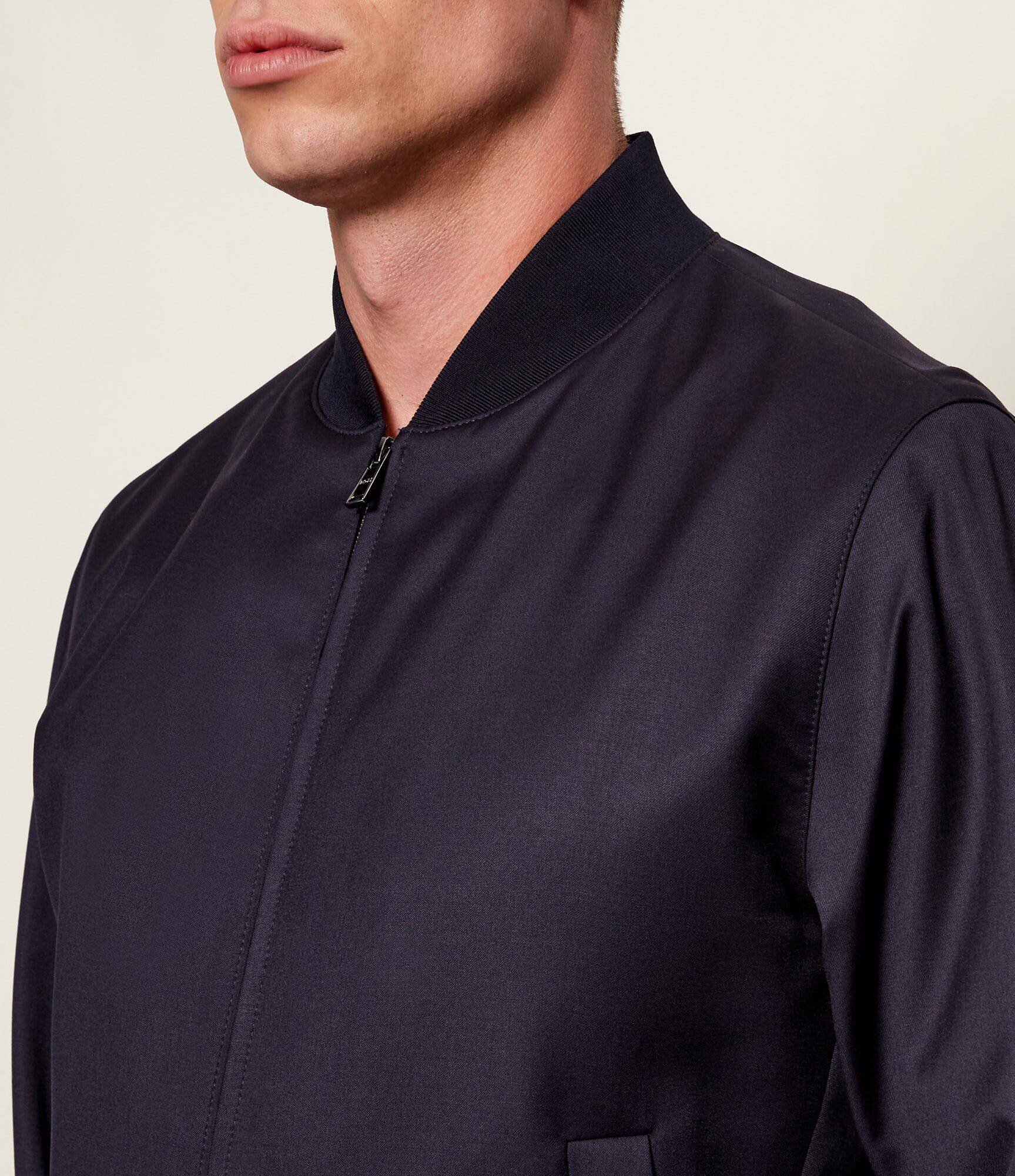 BOSS Black De lână geacă bomber H-Hanry-BMB-B1 | Slim Fit