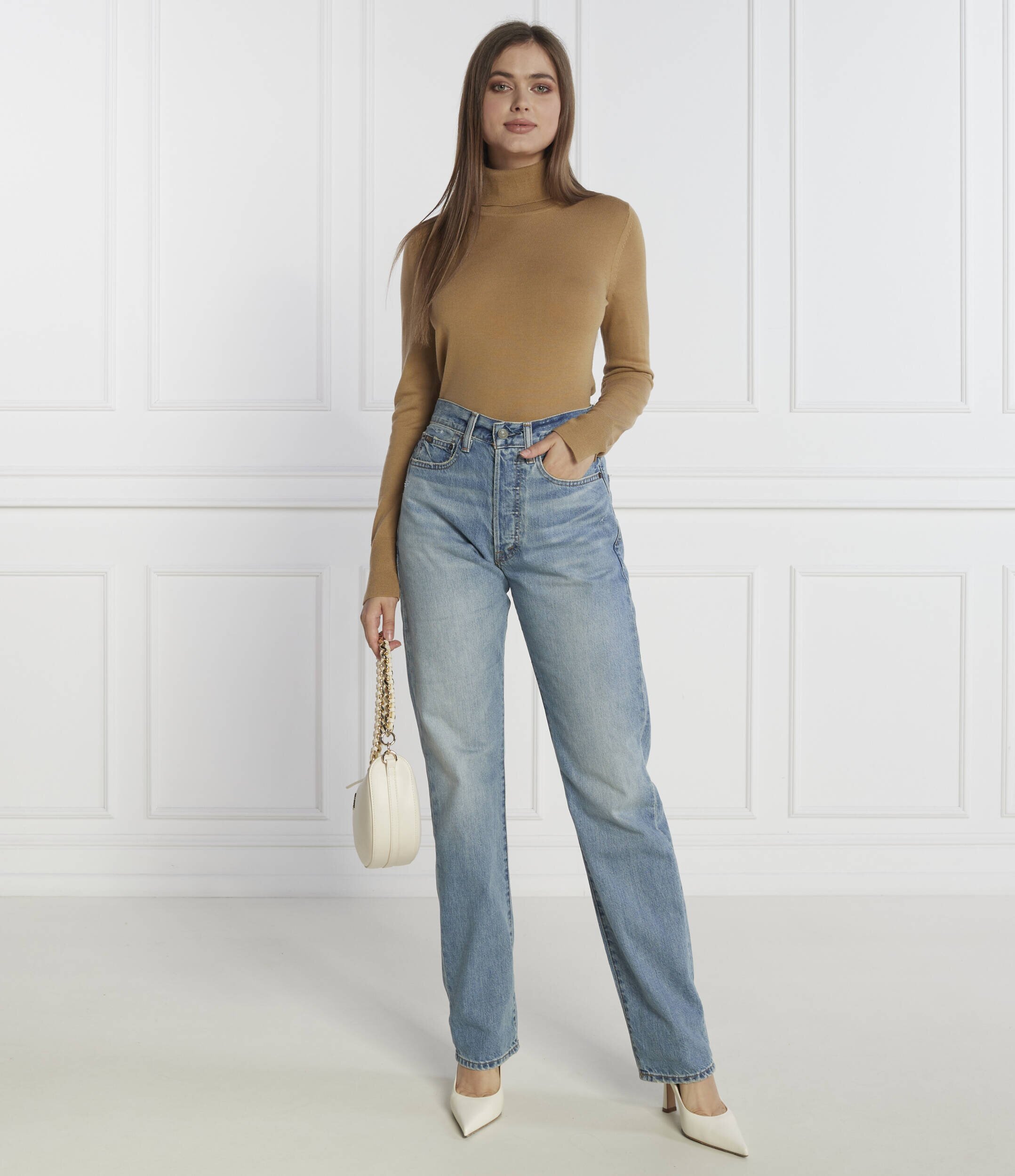 BOSS Black De lână maletă Fasecta | Regular Fit