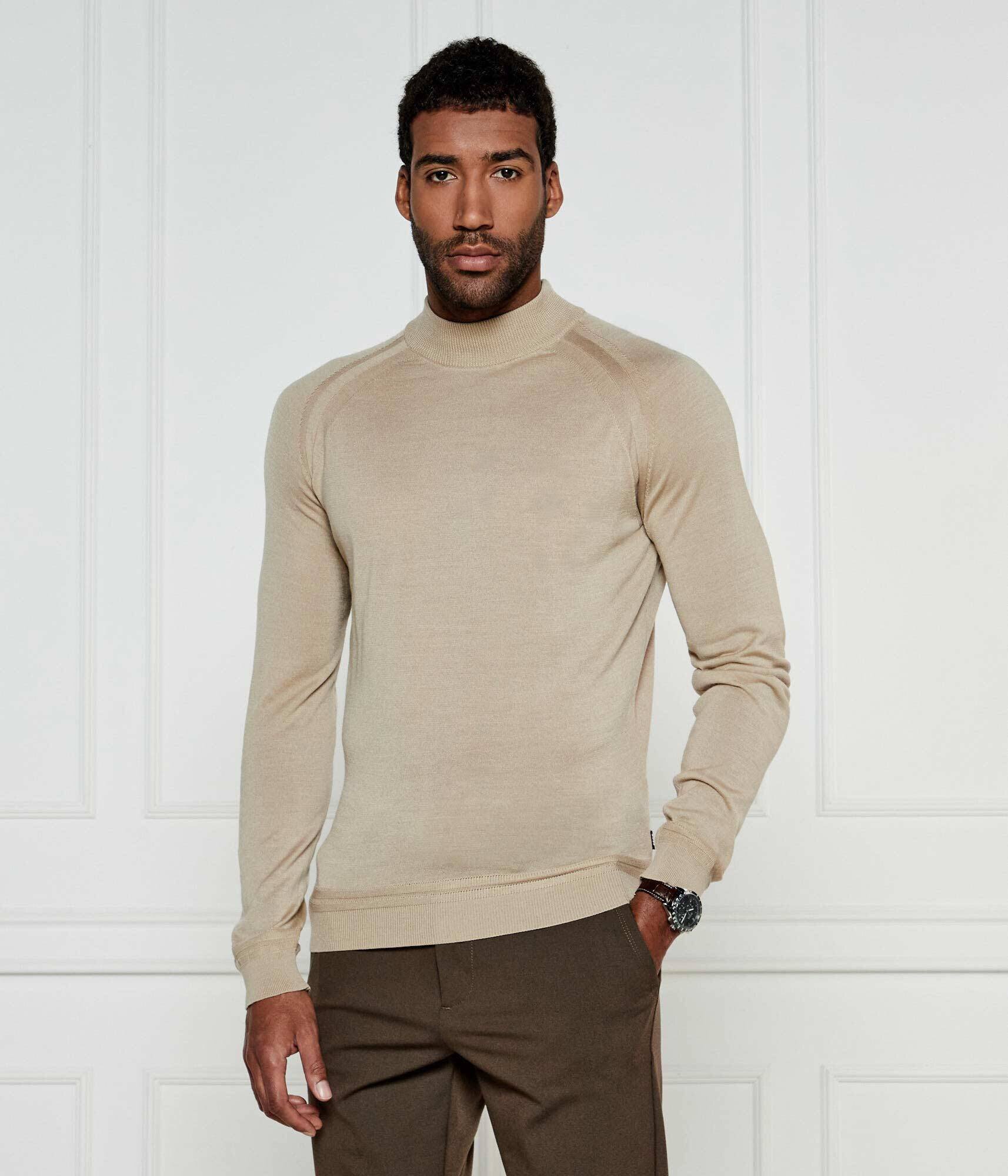 BOSS Black De lână maletă H-Barcel 10267150 01 | Slim Fit