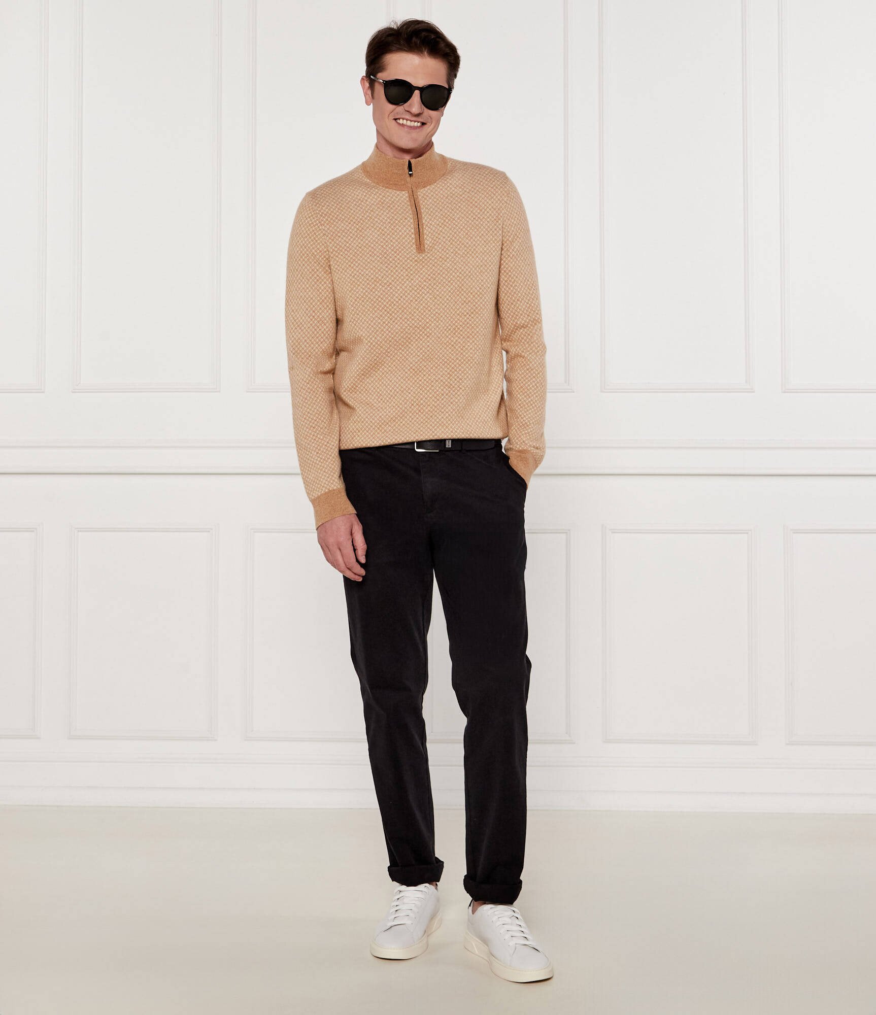 BOSS Black De lână maletă H-Eltorino | Regular Fit