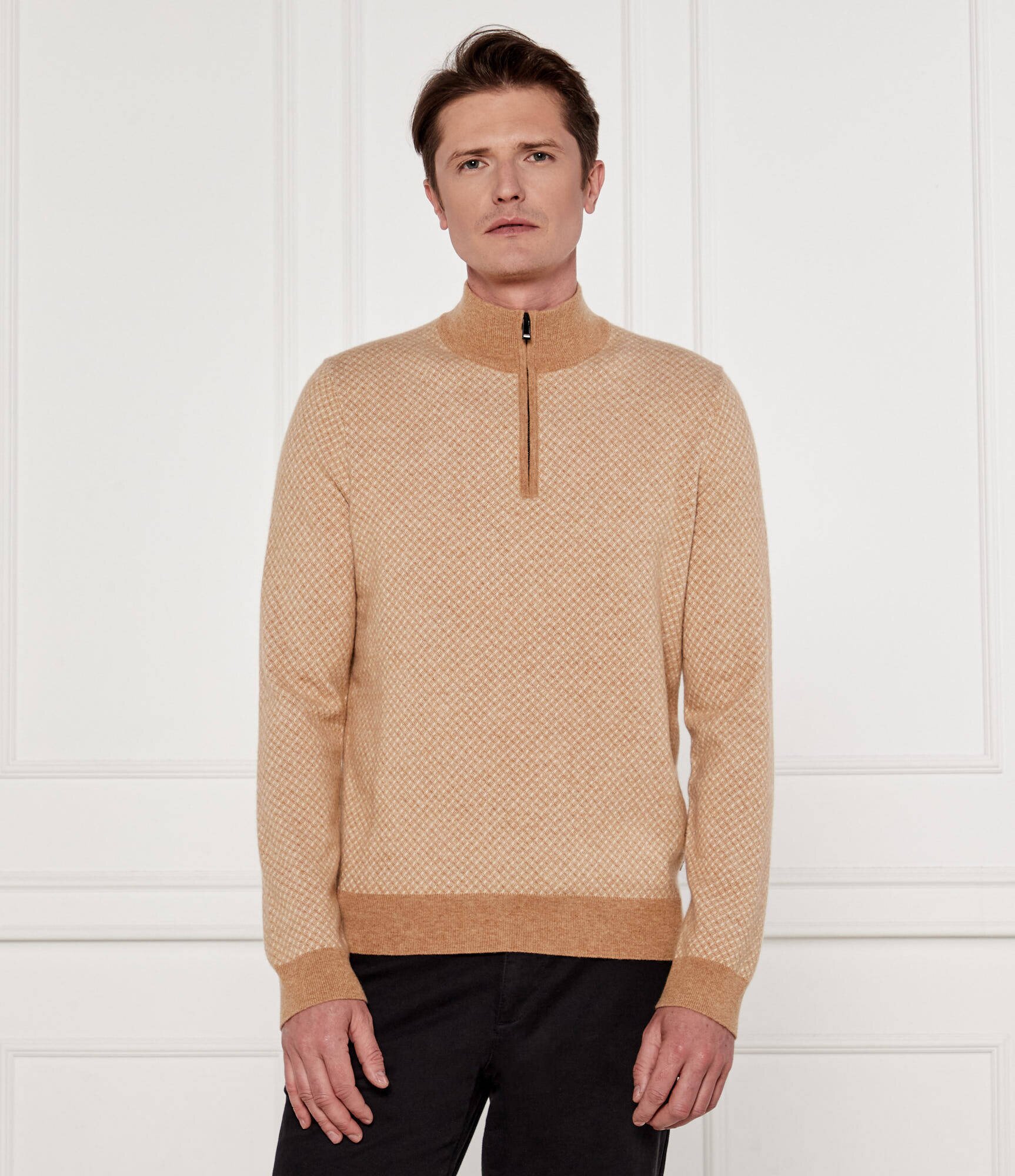 BOSS Black De lână maletă H-Eltorino | Regular Fit