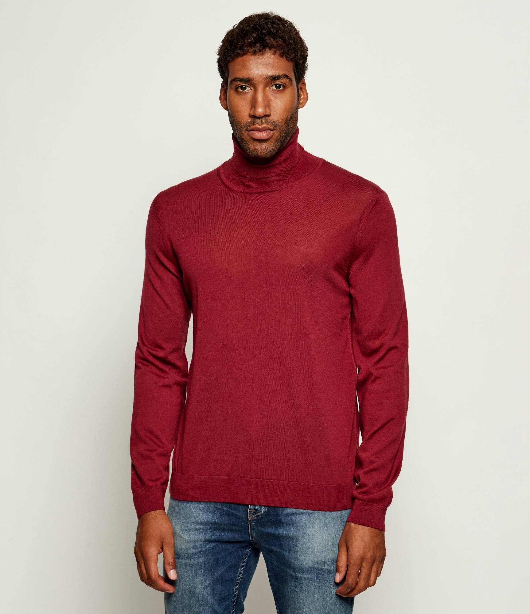 BOSS Black De lână maletă Musso-P | Slim Fit