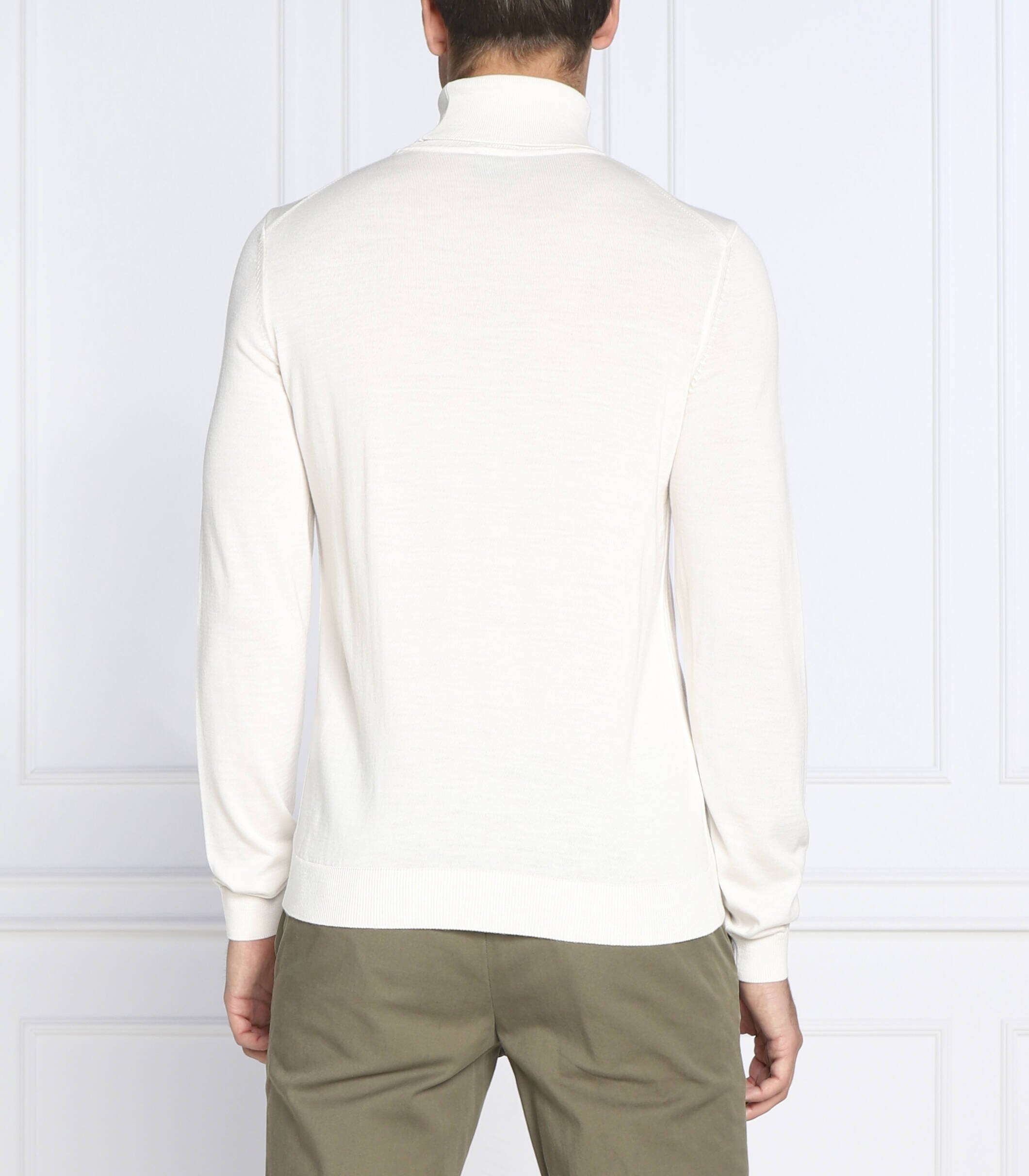 BOSS Black de lână maletă musso-p | slim fit