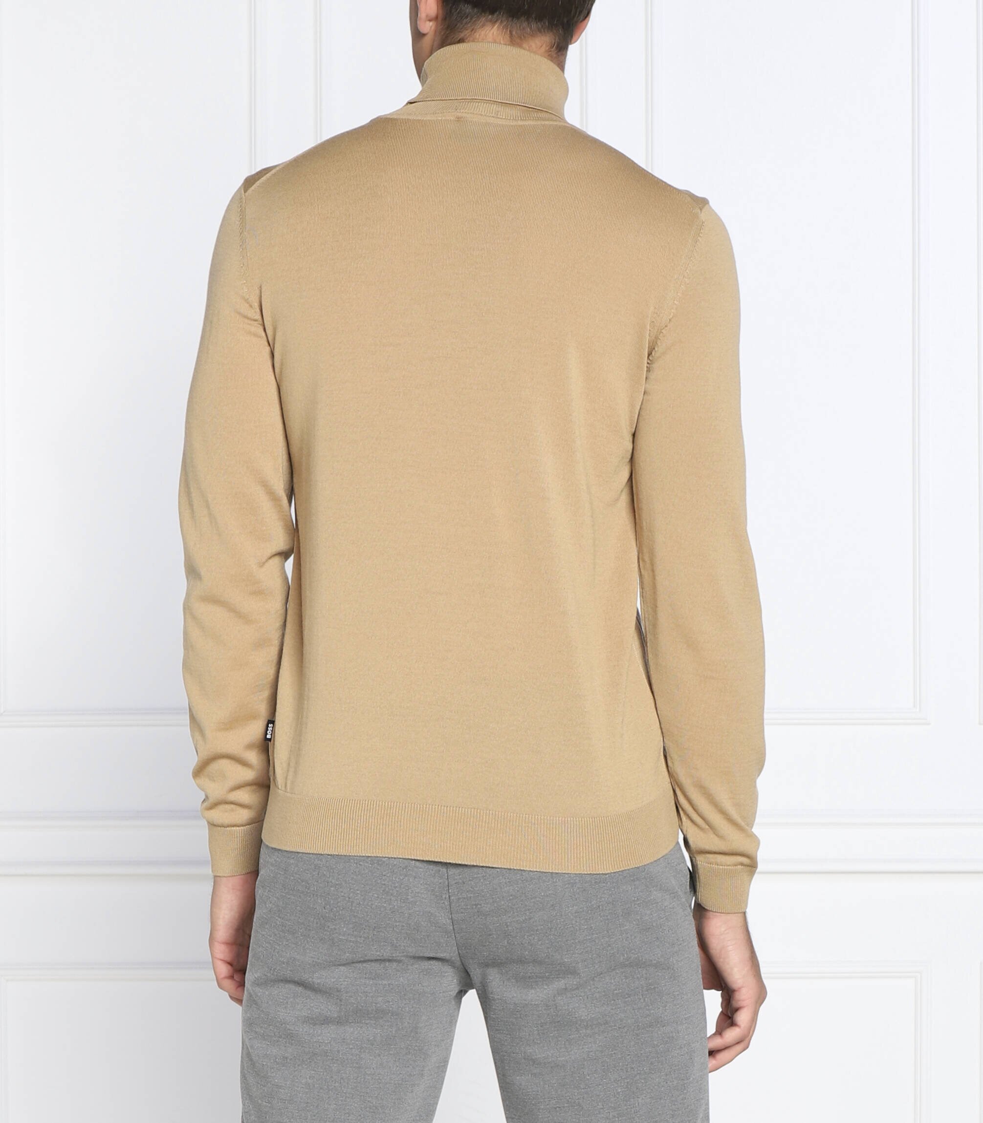 BOSS Black de lână maletă musso-p | slim fit
