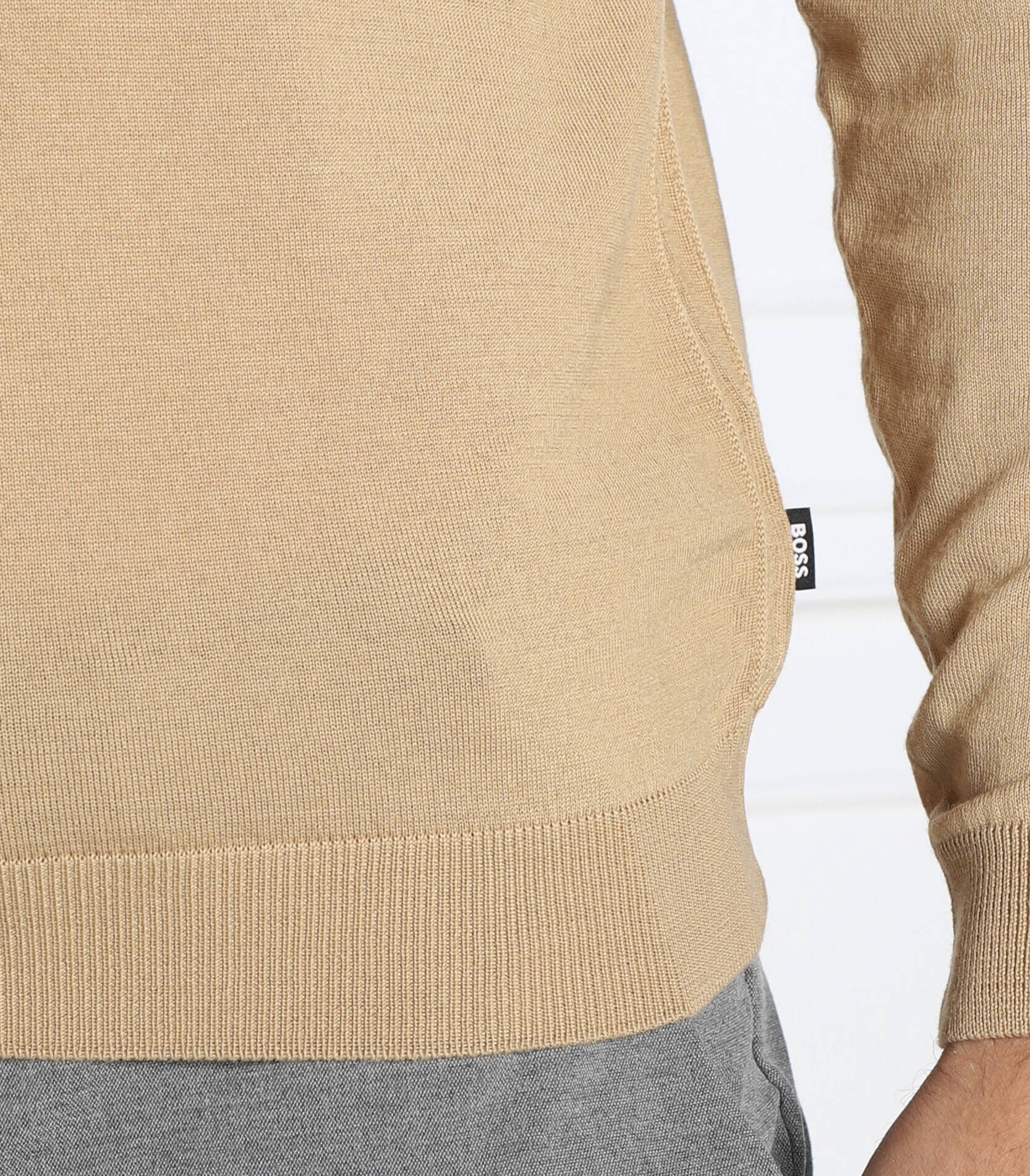 BOSS Black de lână maletă musso-p | slim fit