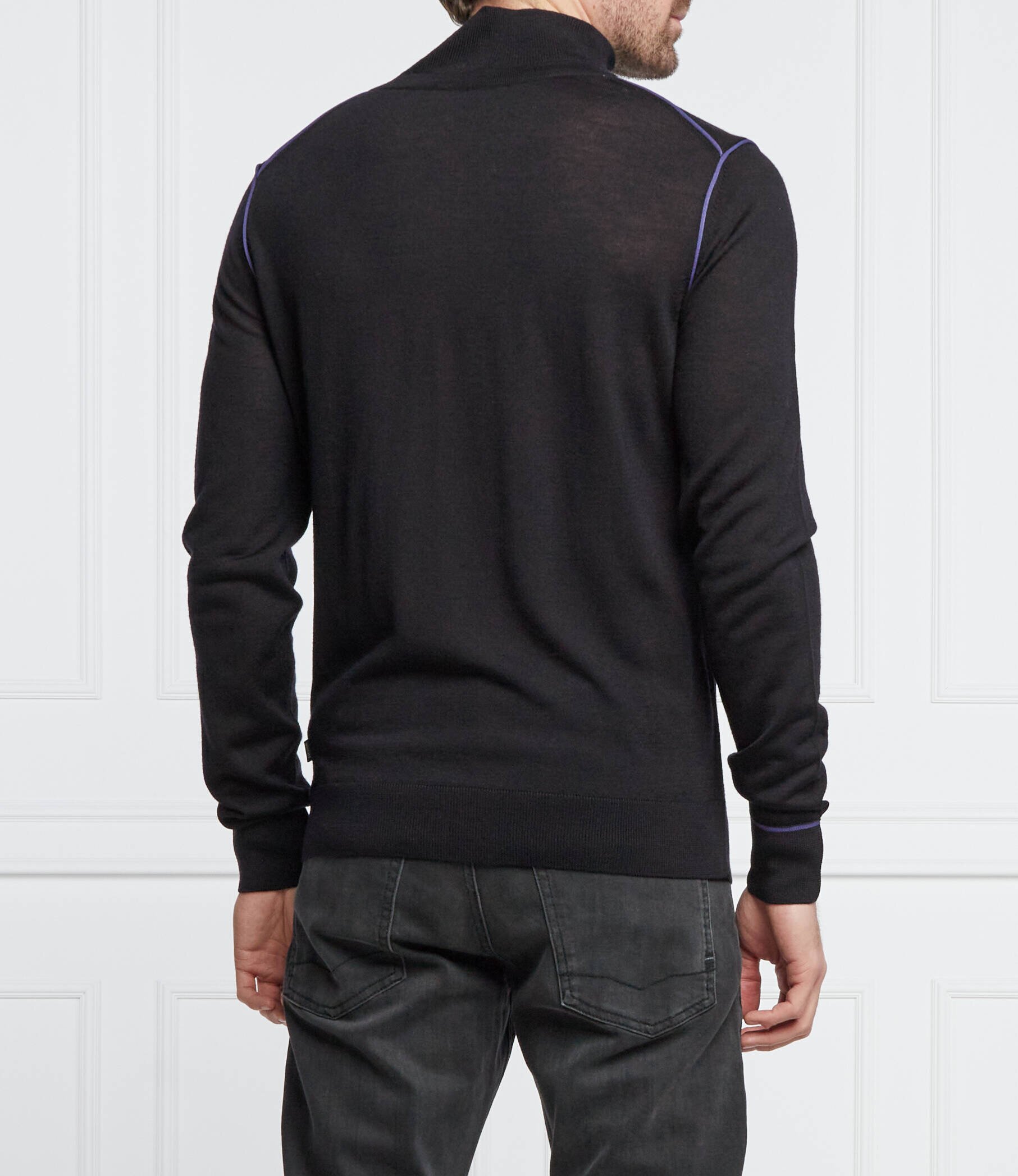 BOSS Black De lână maletă Ulsan | Slim Fit