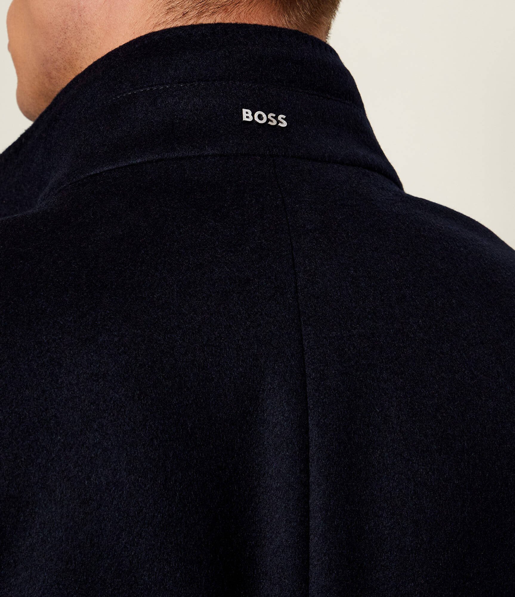 BOSS Black De lână palton H-Hyde-SU-254 cu adaos de cașmir