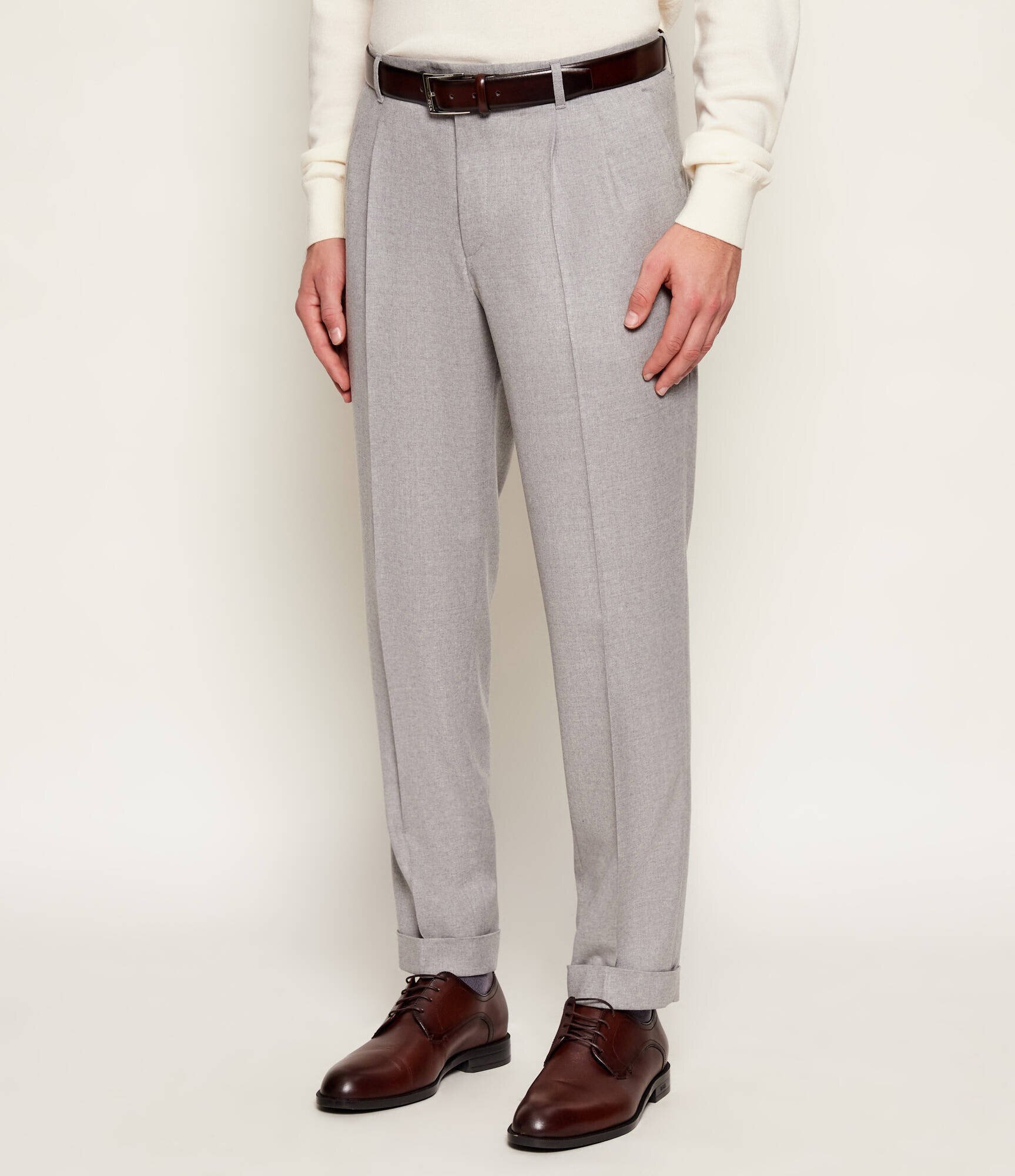 BOSS Black De lână pantaloni C-Perin-DPL-TU-﻿261 | regular fit