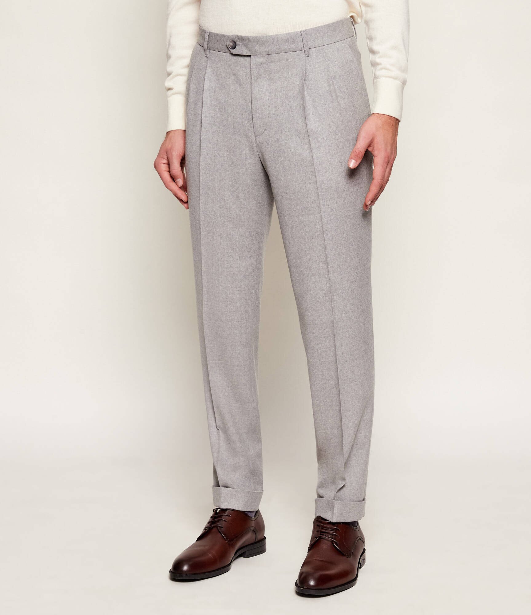 BOSS Black De lână pantaloni C-Perin-DPL-TU-﻿261 | regular fit