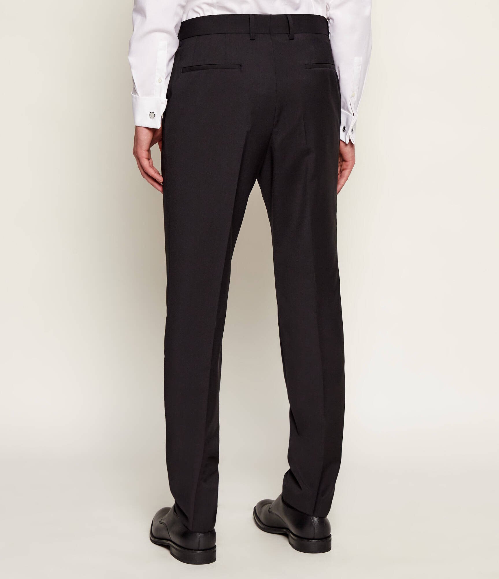 BOSS Black De lână pantaloni H-Genius-MM-251 | Slim Fit