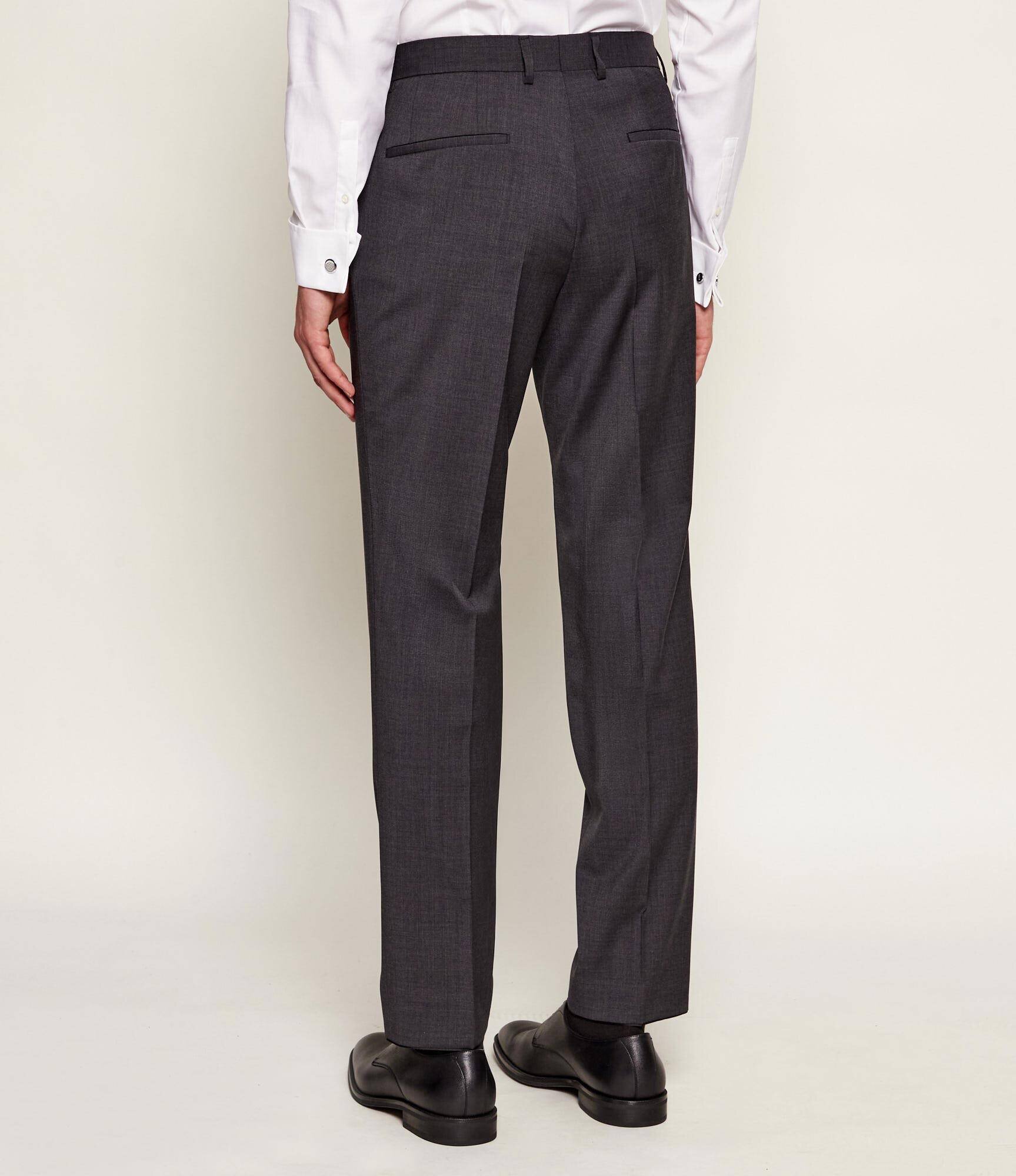 BOSS Black De lână pantaloni H-Genius-MM-251 | Slim Fit