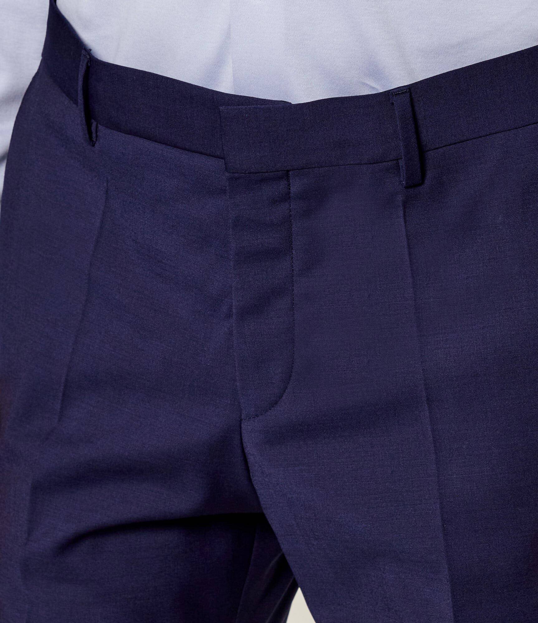BOSS Black De lână pantaloni H-Genius-MM-251 | Slim Fit