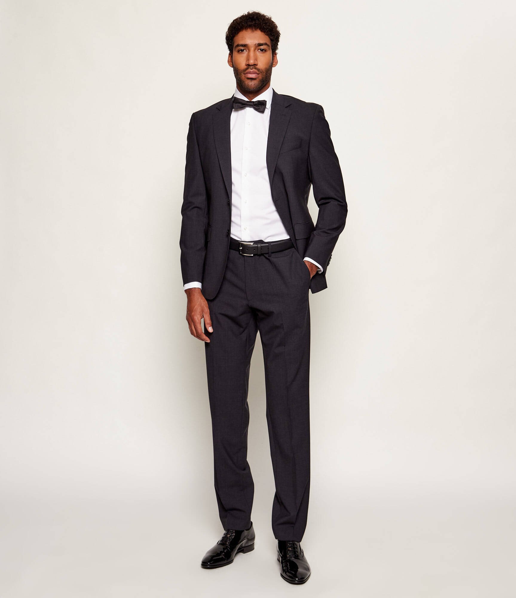 BOSS Black De lână pantaloni H-Lenon-MM-224 | Regular Fit