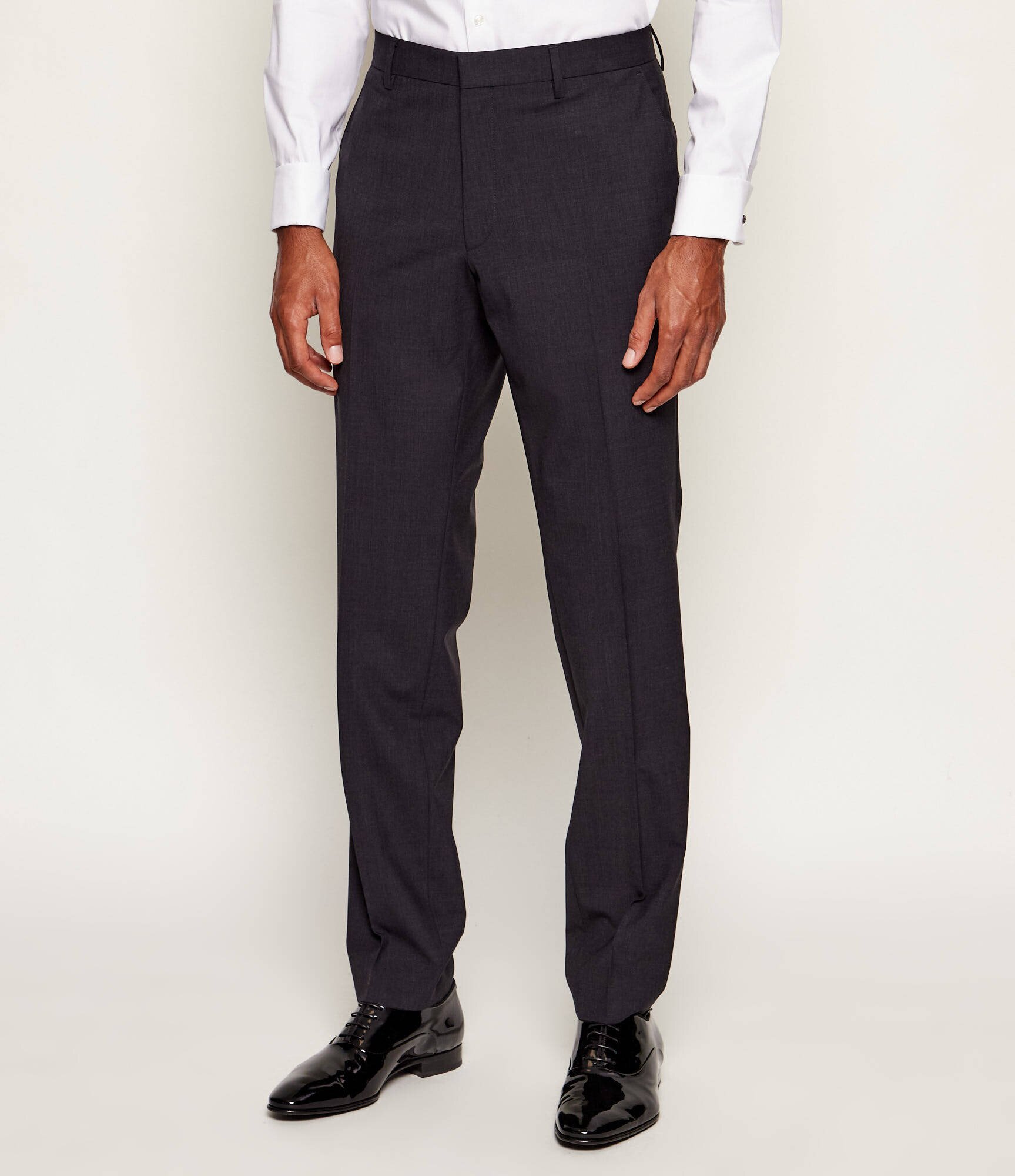 BOSS Black De lână pantaloni H-Lenon-MM-224 | Regular Fit