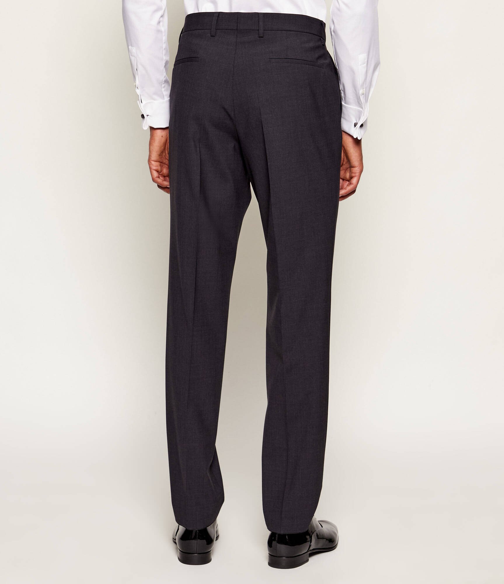 BOSS Black De lână pantaloni H-Lenon-MM-224 | Regular Fit