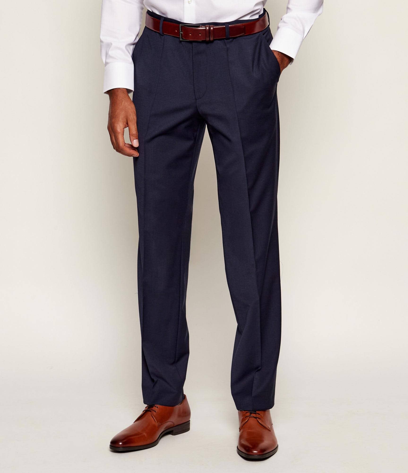 BOSS Black De lână pantaloni H-Leon-MM-C-224 | Regular Fit