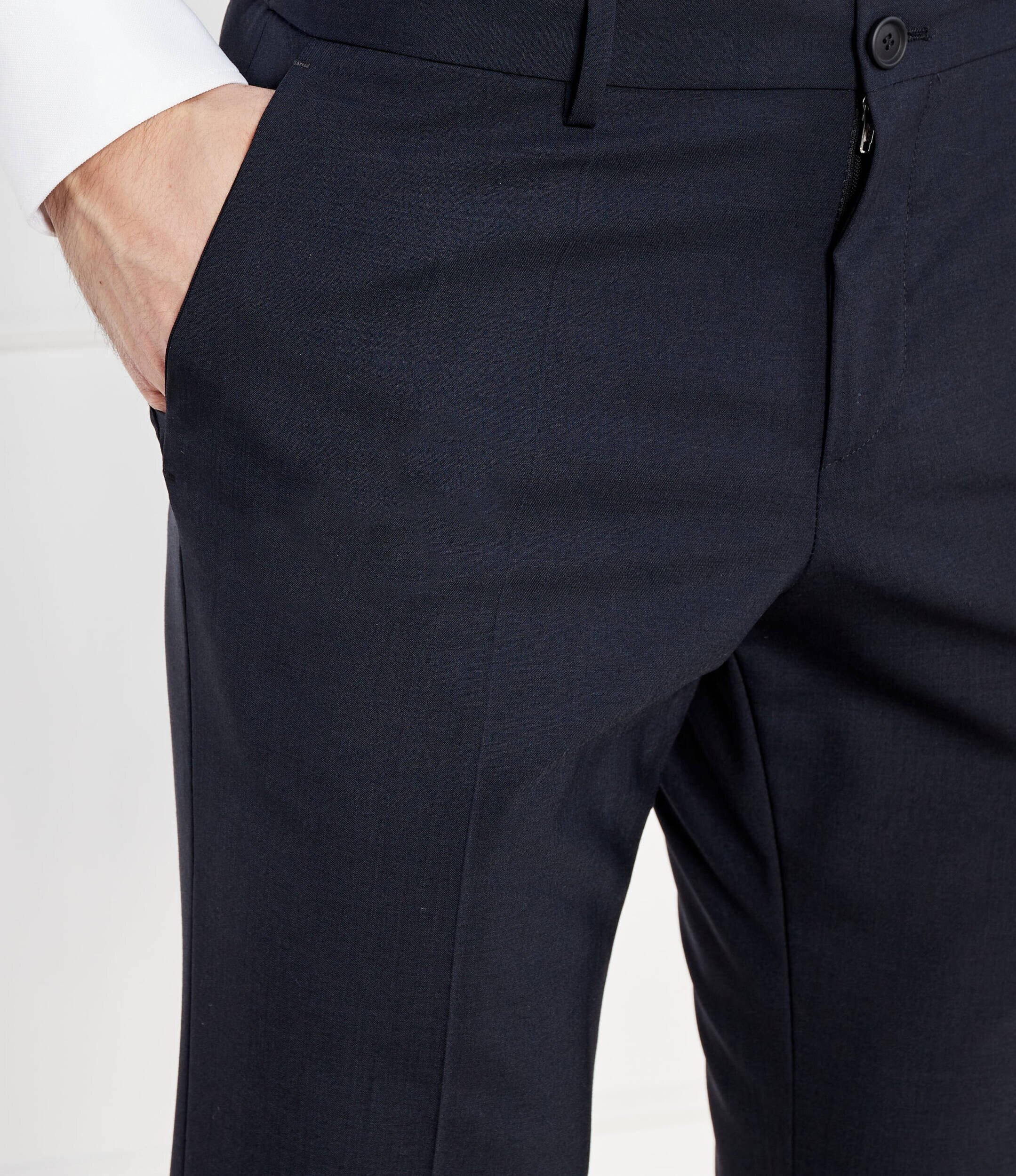 BOSS Black De lână pantaloni P-GENIUS-CW-WG-243 | Modern fit