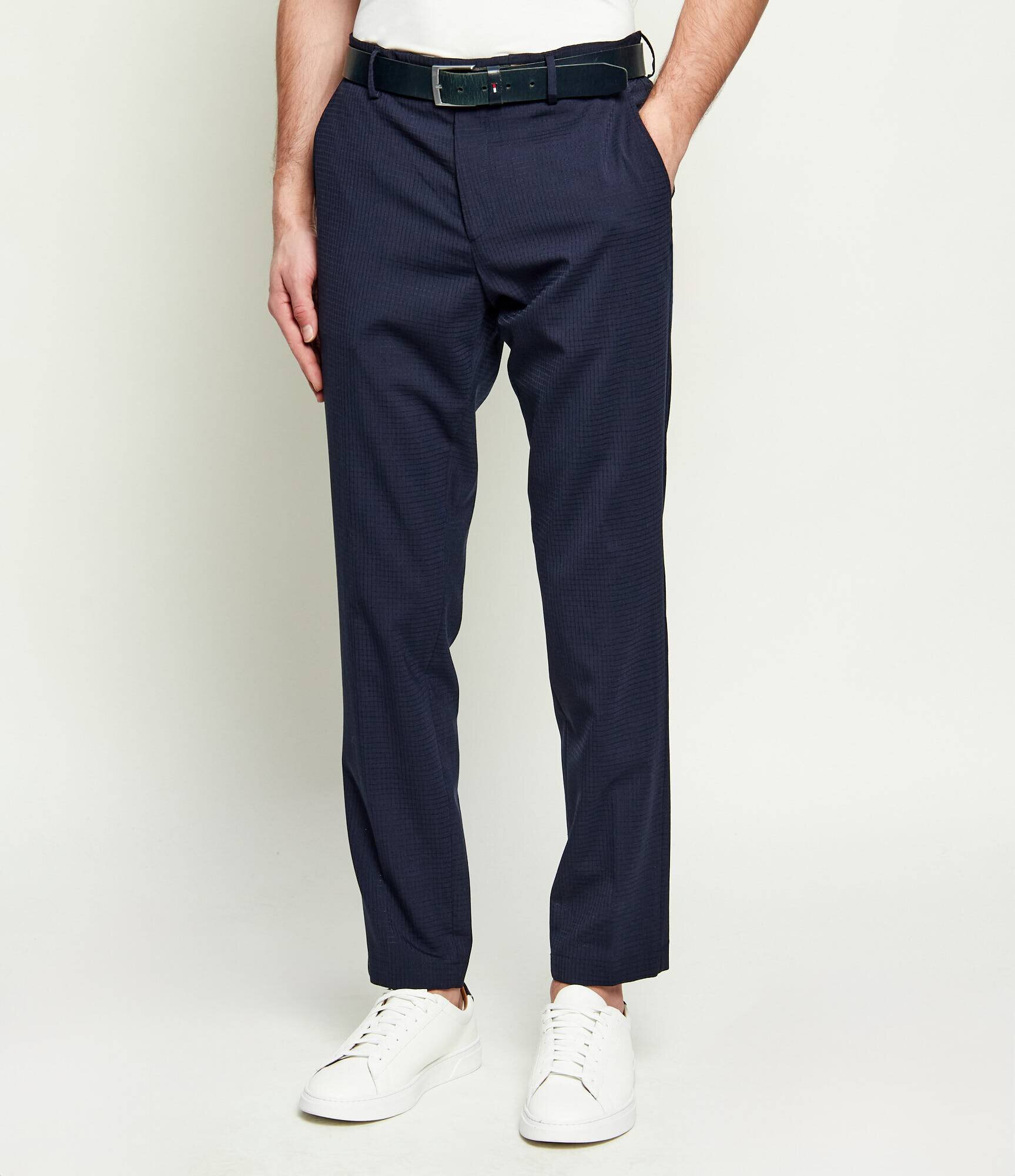 BOSS Black De lână pantaloni P-Genius-RDSWGPK262F | Slim Fit