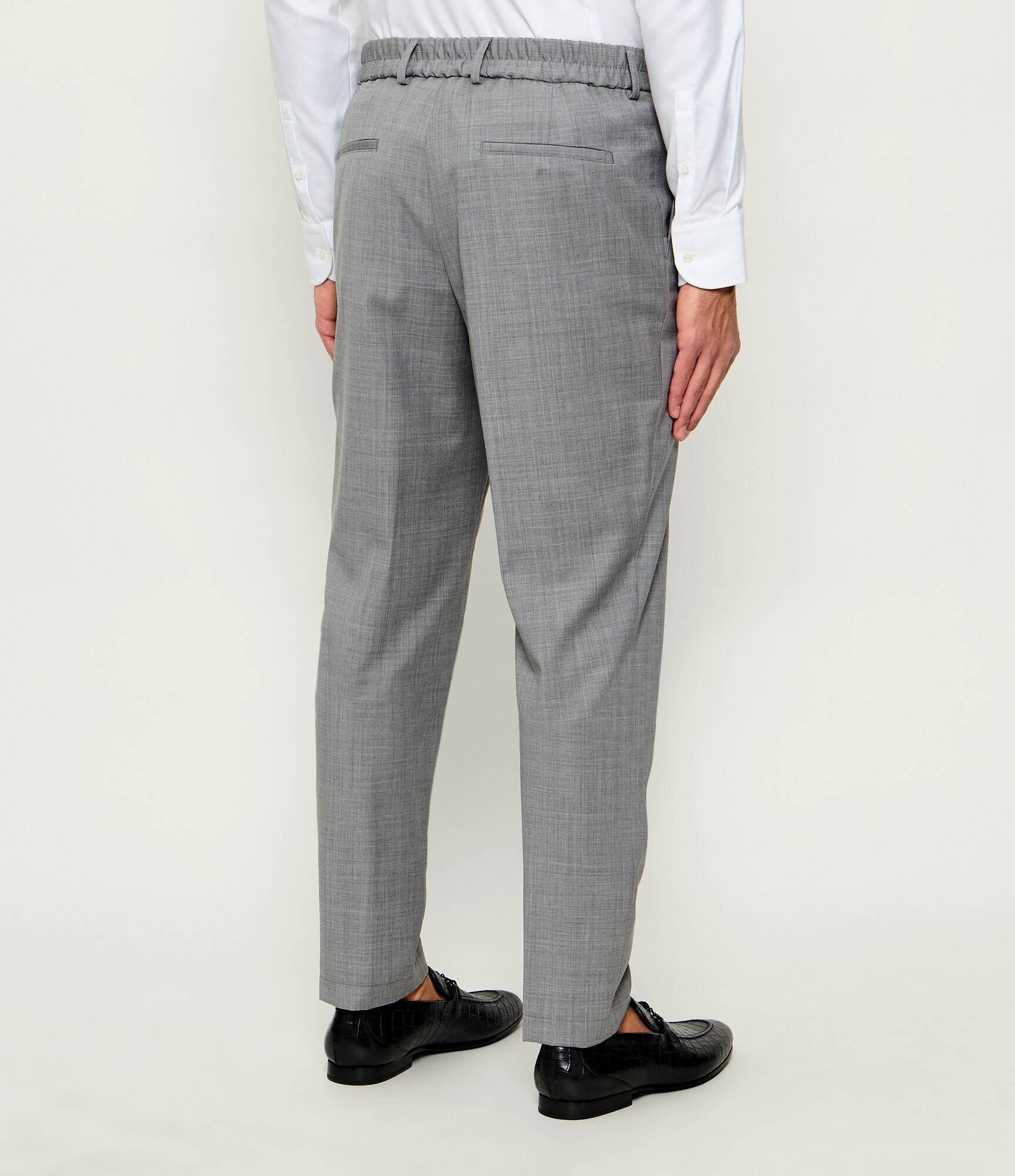 BOSS Black De lână pantaloni P-Perin-C﻿W-WG-262 | Tapered fit