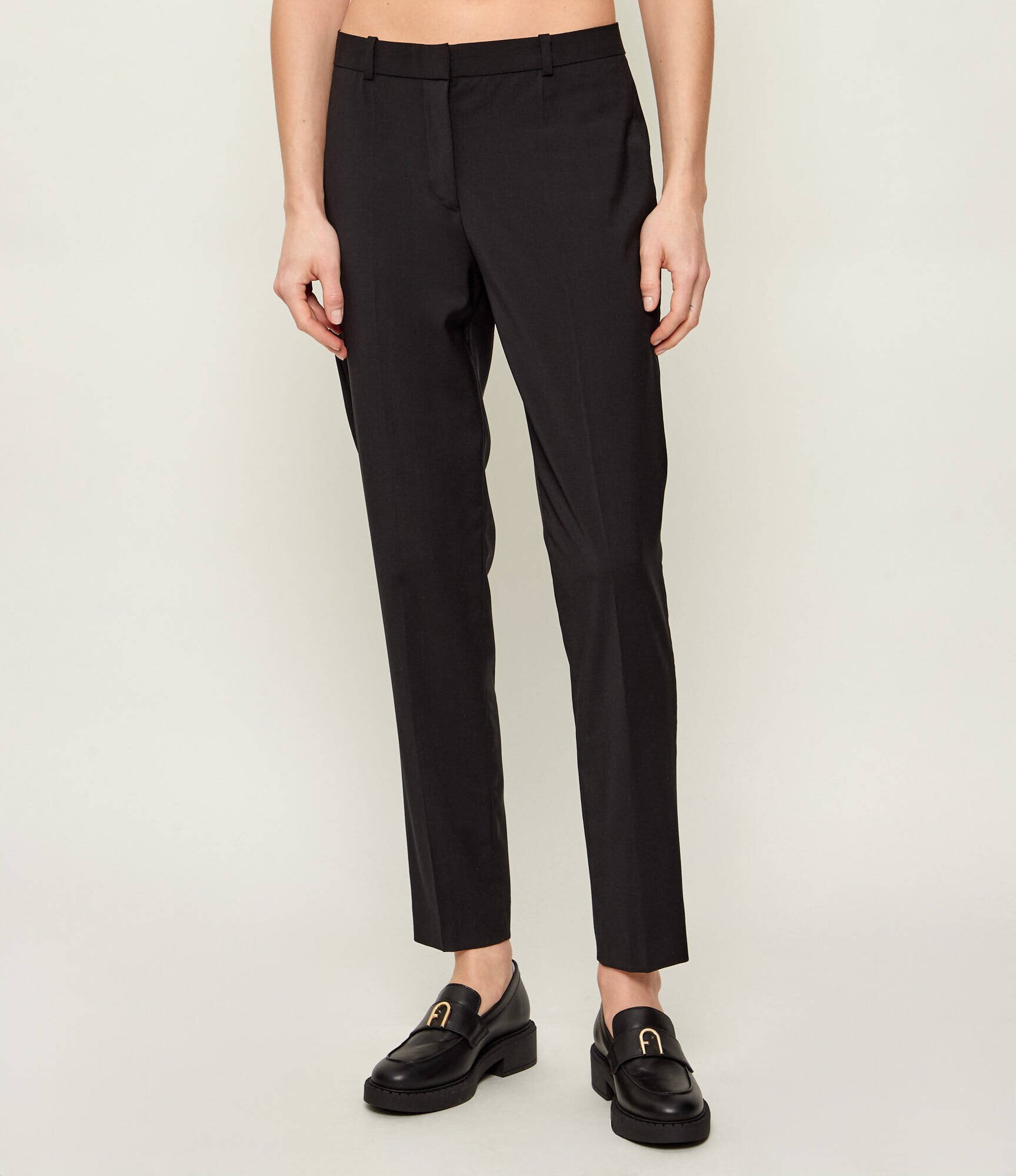 BOSS Black De lână pantaloni Tilunah | regular fit