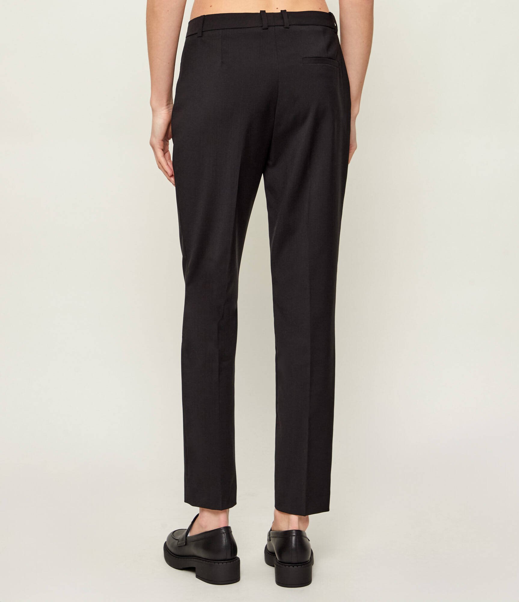 BOSS Black De lână pantaloni Tilunah | regular fit