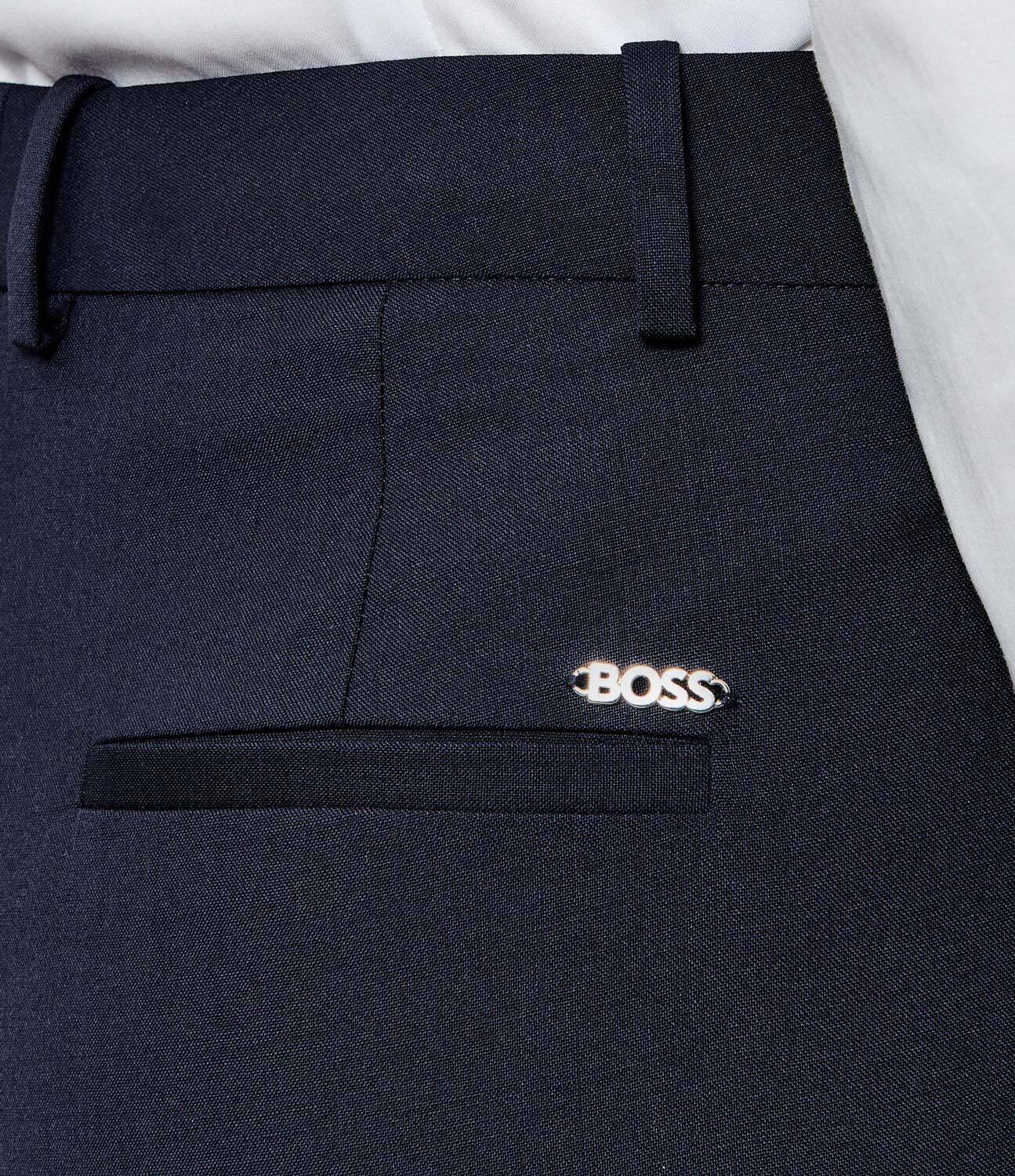 BOSS Black De lână pantaloni Tilunah | regular fit