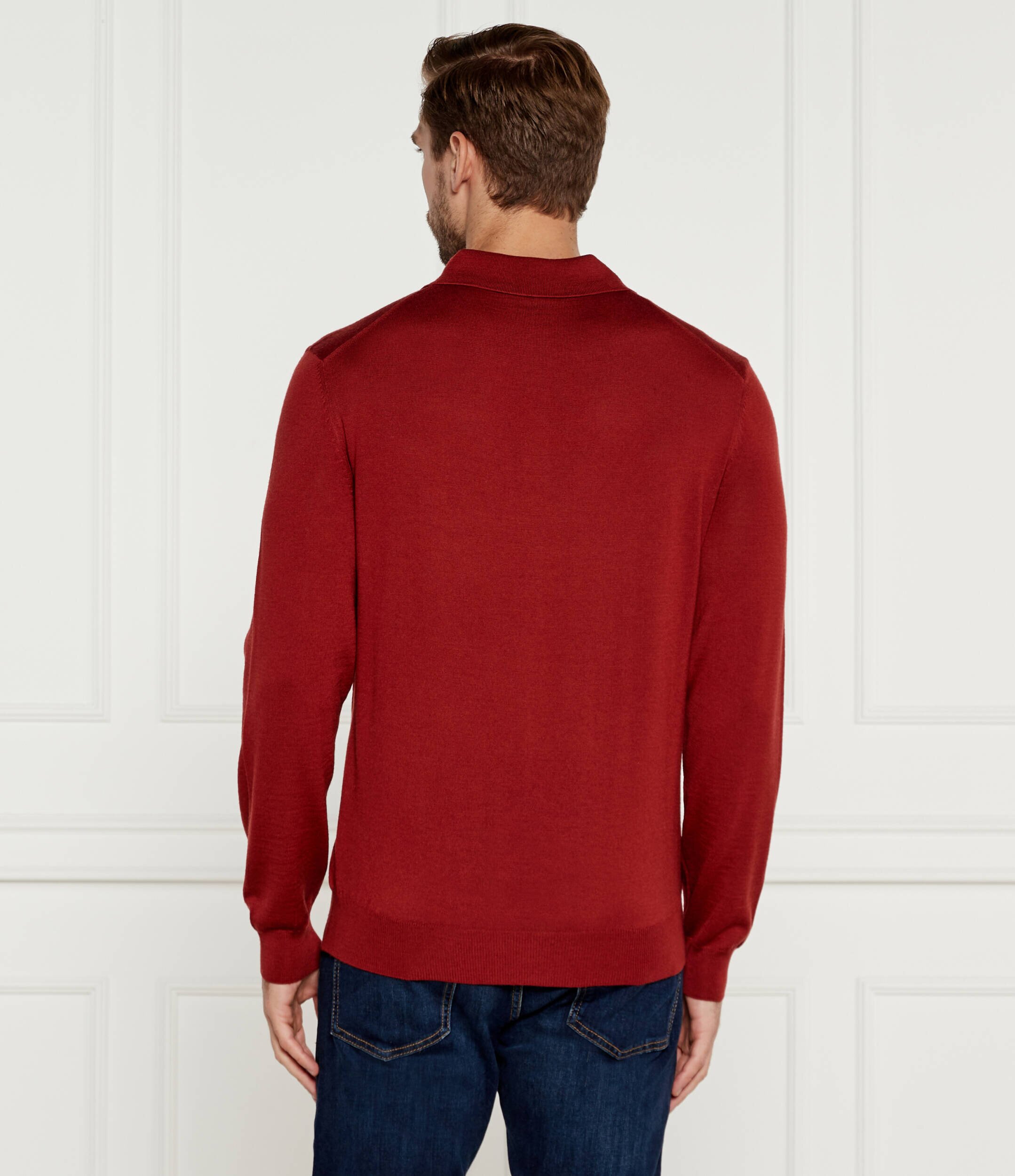 BOSS Black De lână polo Bono-L | Regular Fit