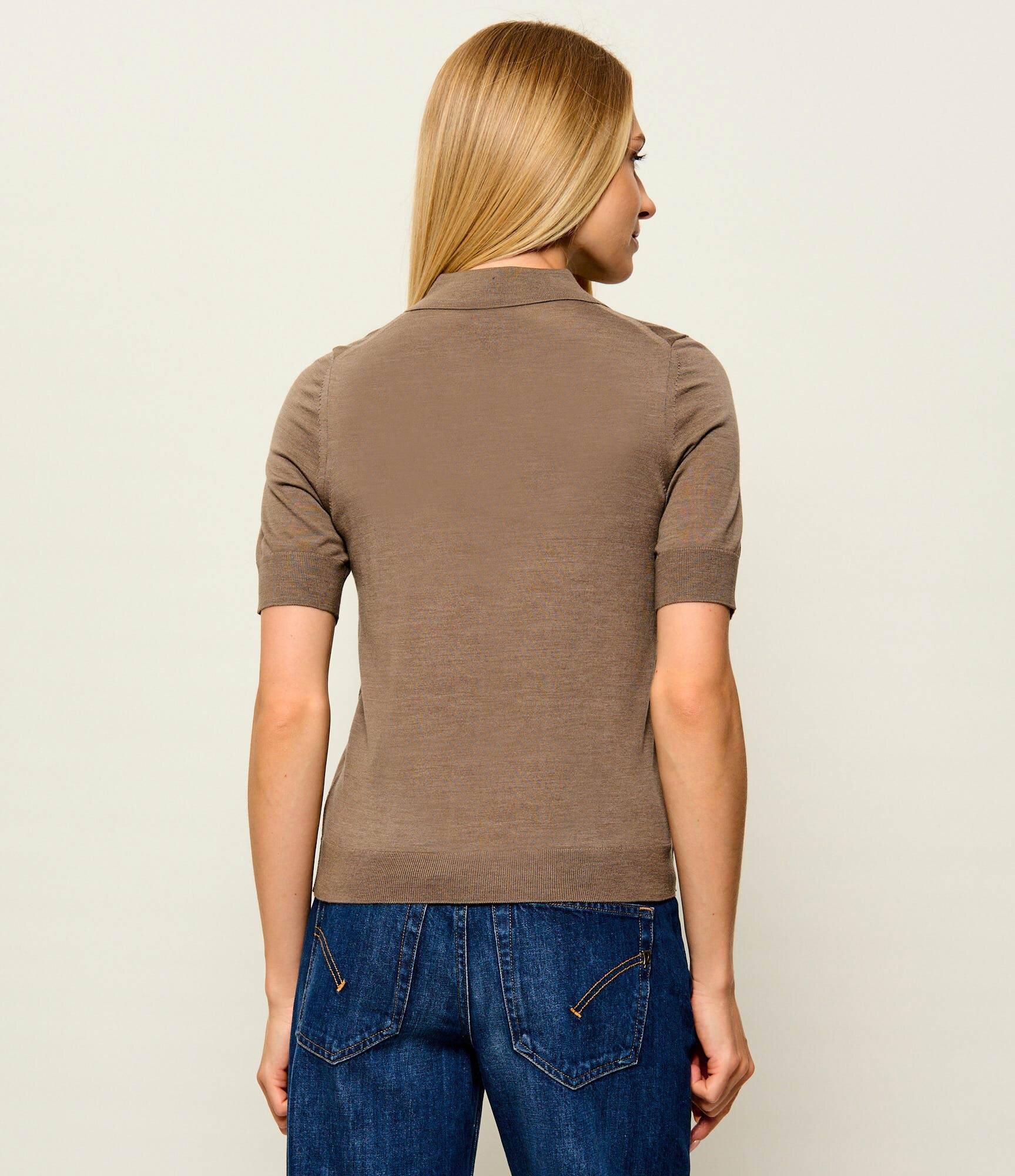 BOSS Black De lână polo Fidenka | regular fit