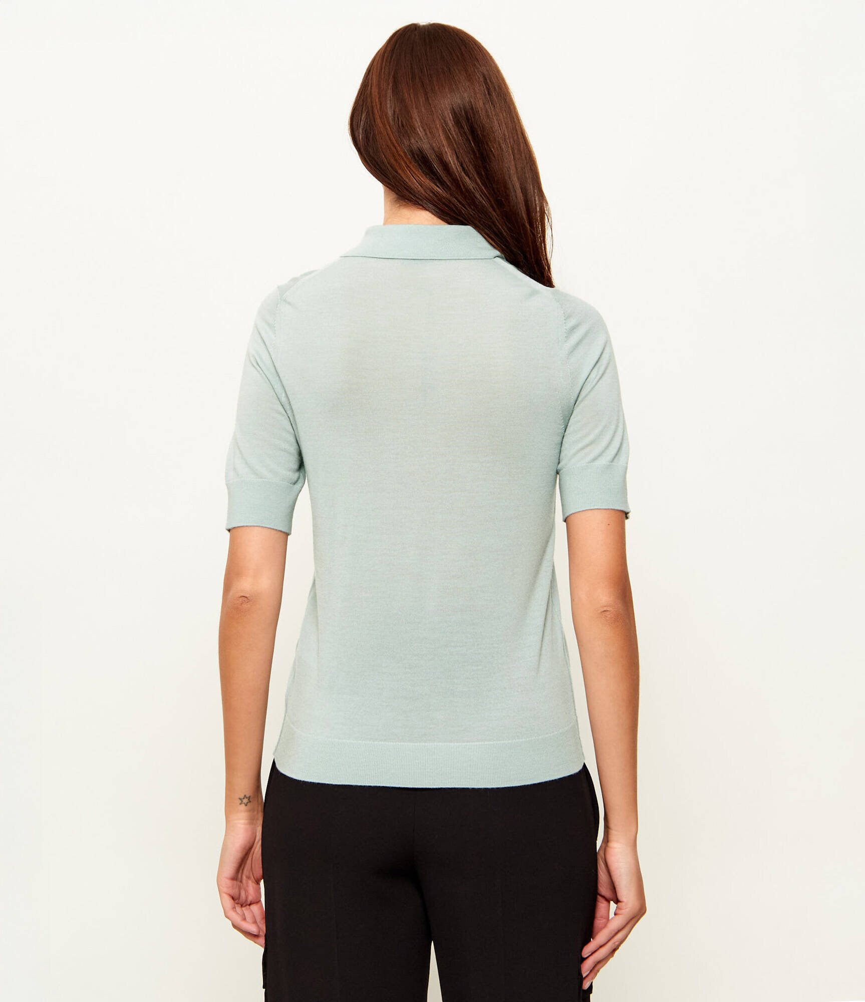 BOSS Black De lână polo Fidenka | regular fit