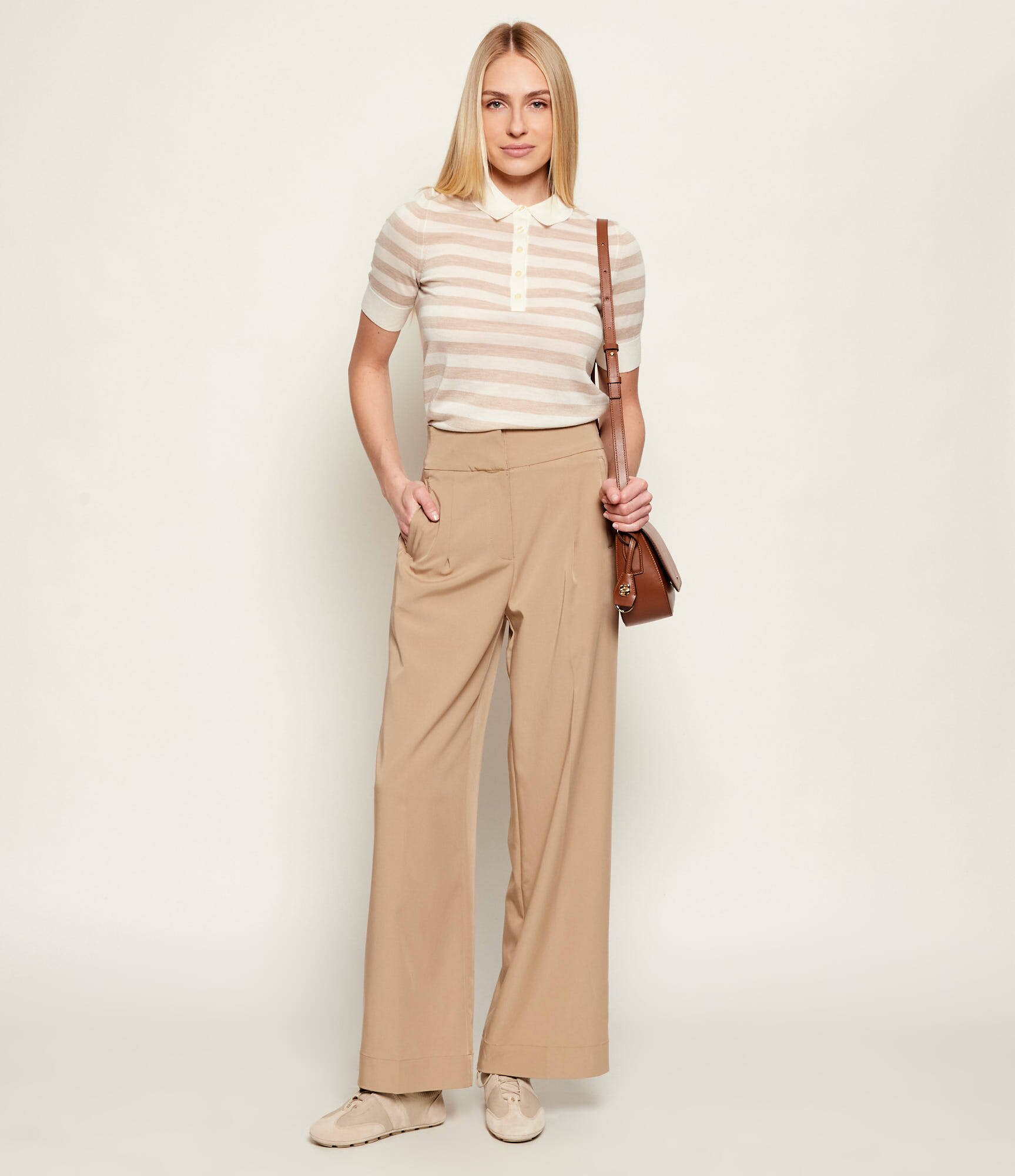 BOSS Black De lână polo Fidenka | regular fit