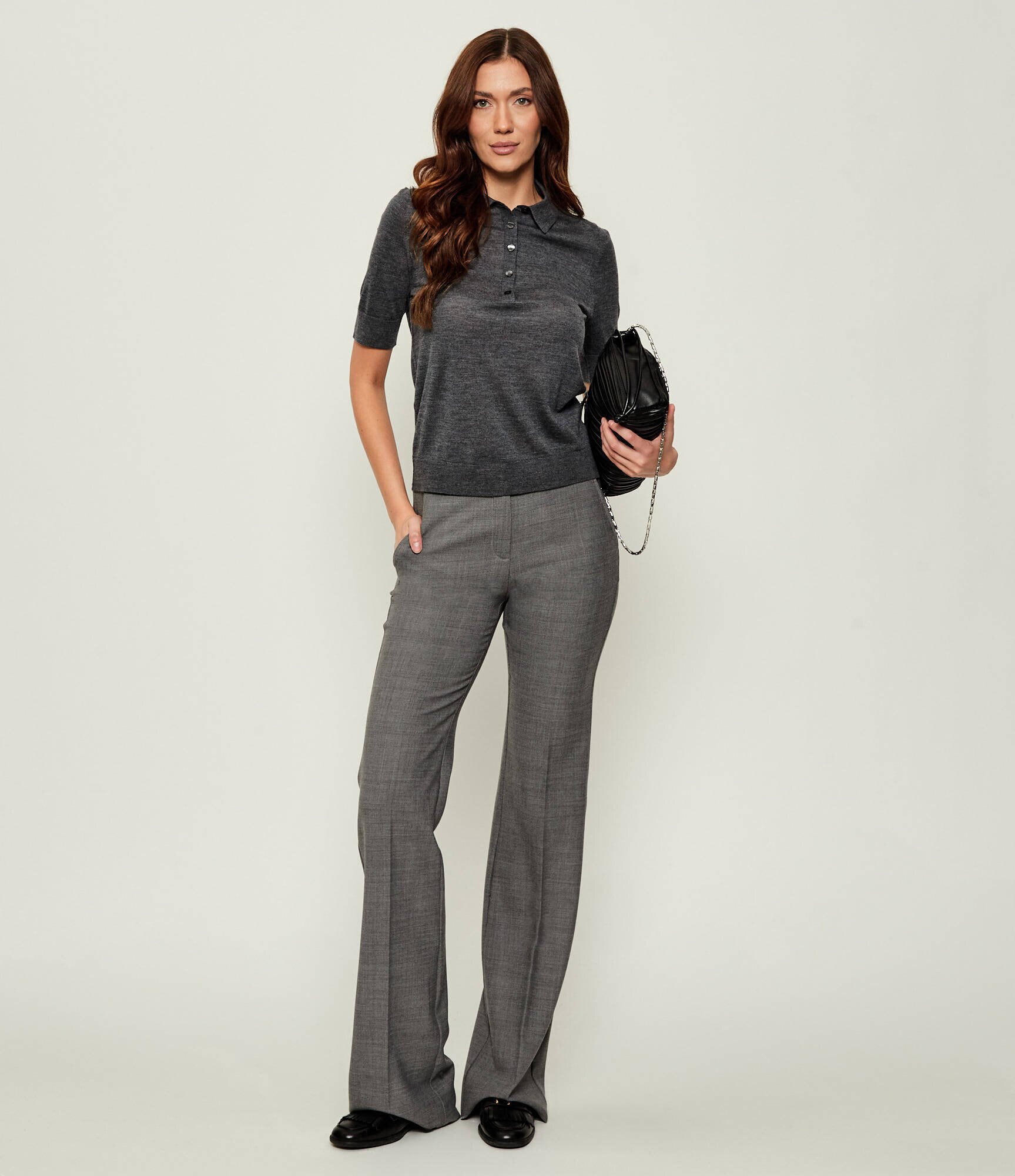 BOSS Black De lână polo Fidenka | regular fit