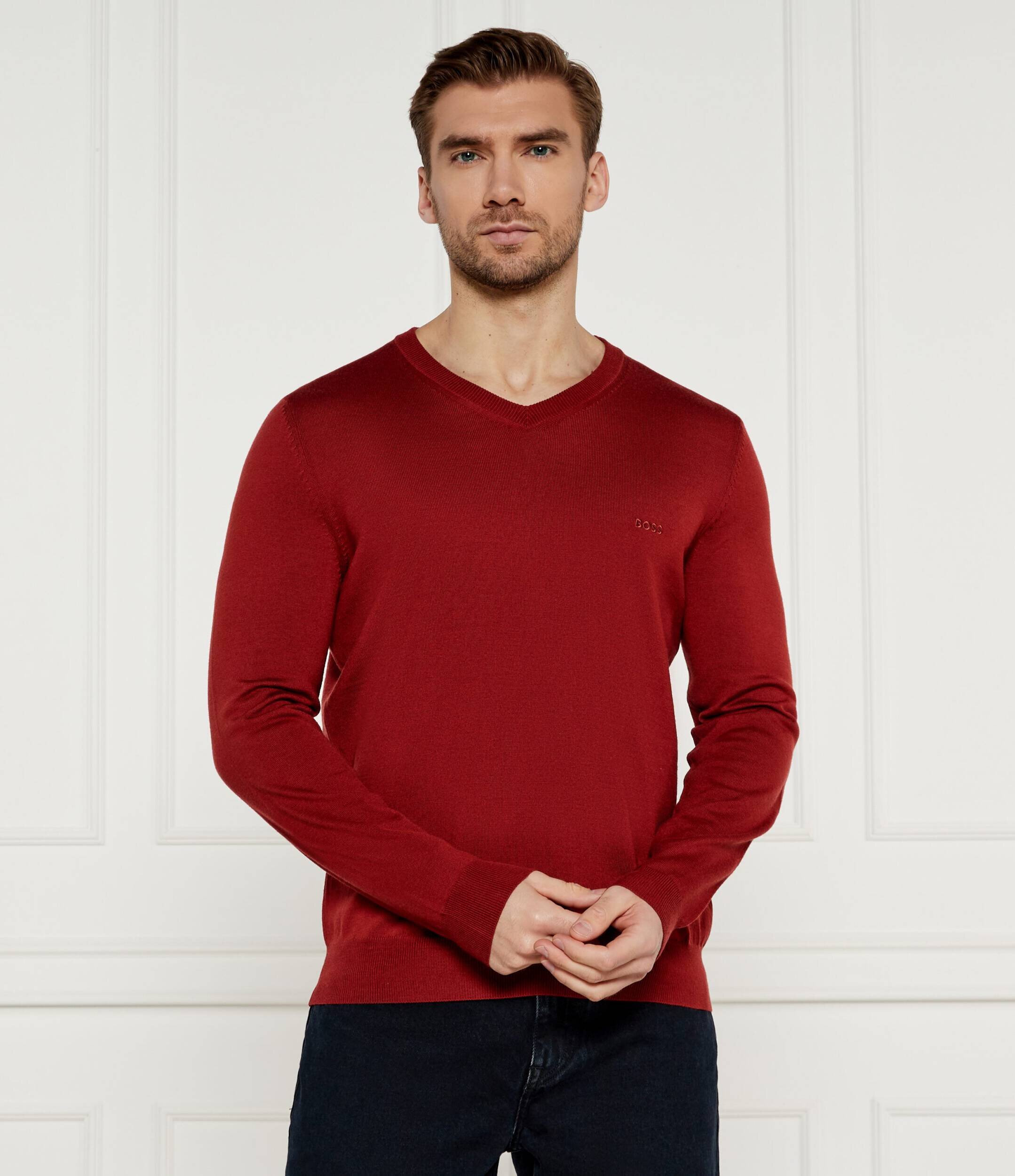 BOSS Black De lână pulover Baram-L | Regular Fit