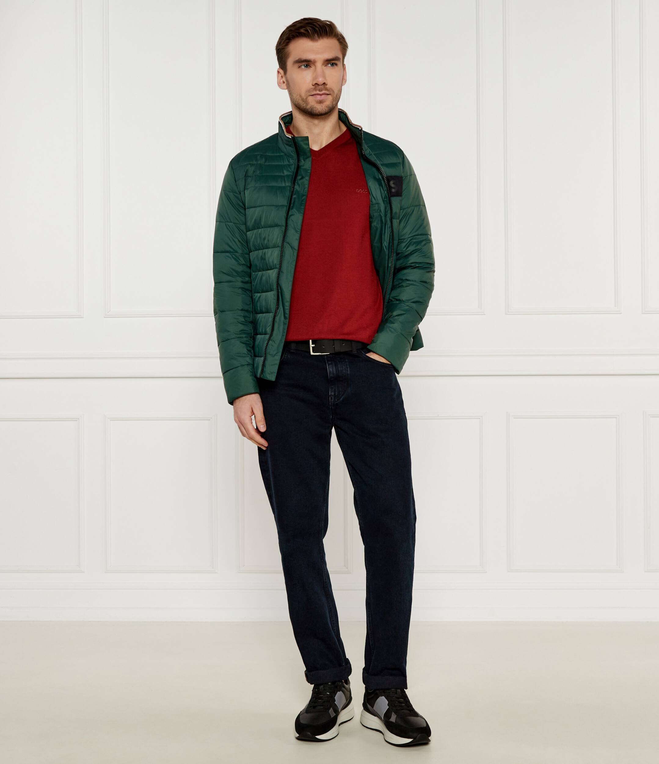 BOSS Black De lână pulover Baram-L | Regular Fit
