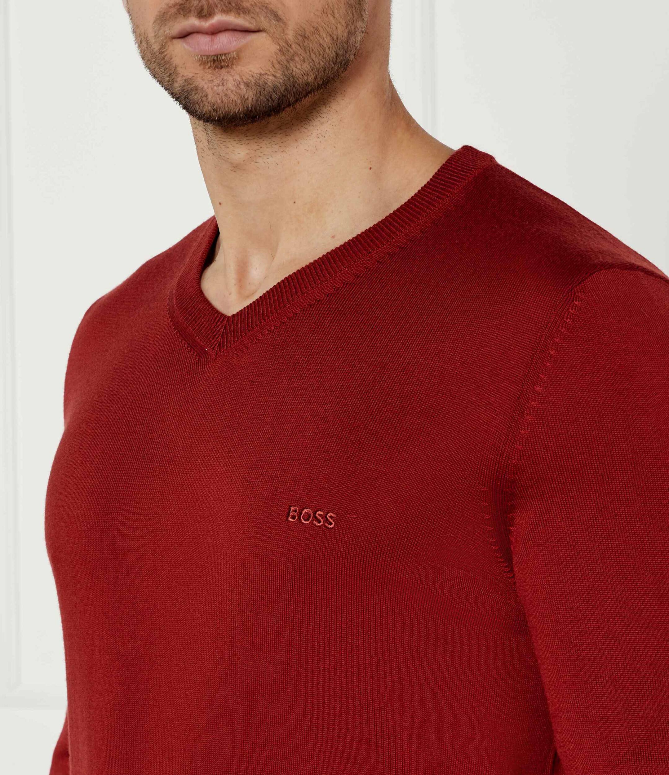 BOSS Black De lână pulover Baram-L | Regular Fit